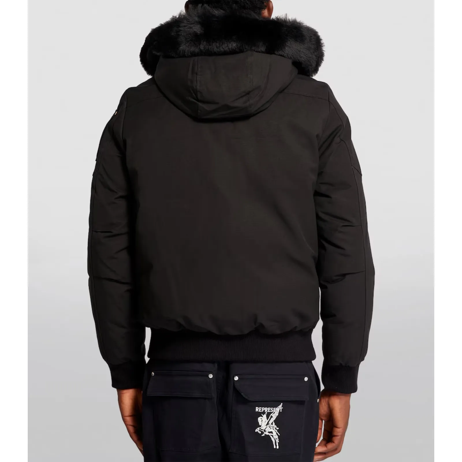 Moose Knuckles Gold Series Little Rapids Bomber Jacket