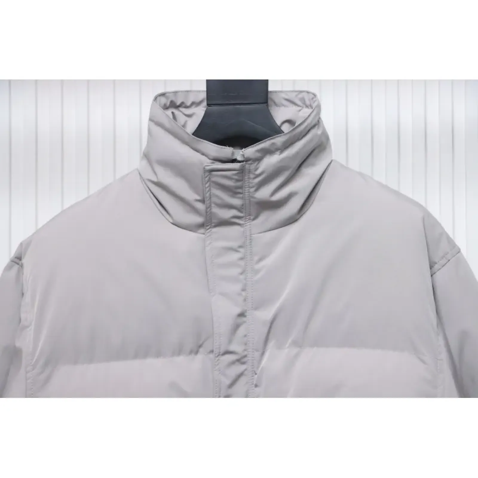 Fear of God Essentials High Street Style Synthetic Insulated Jacket Grey