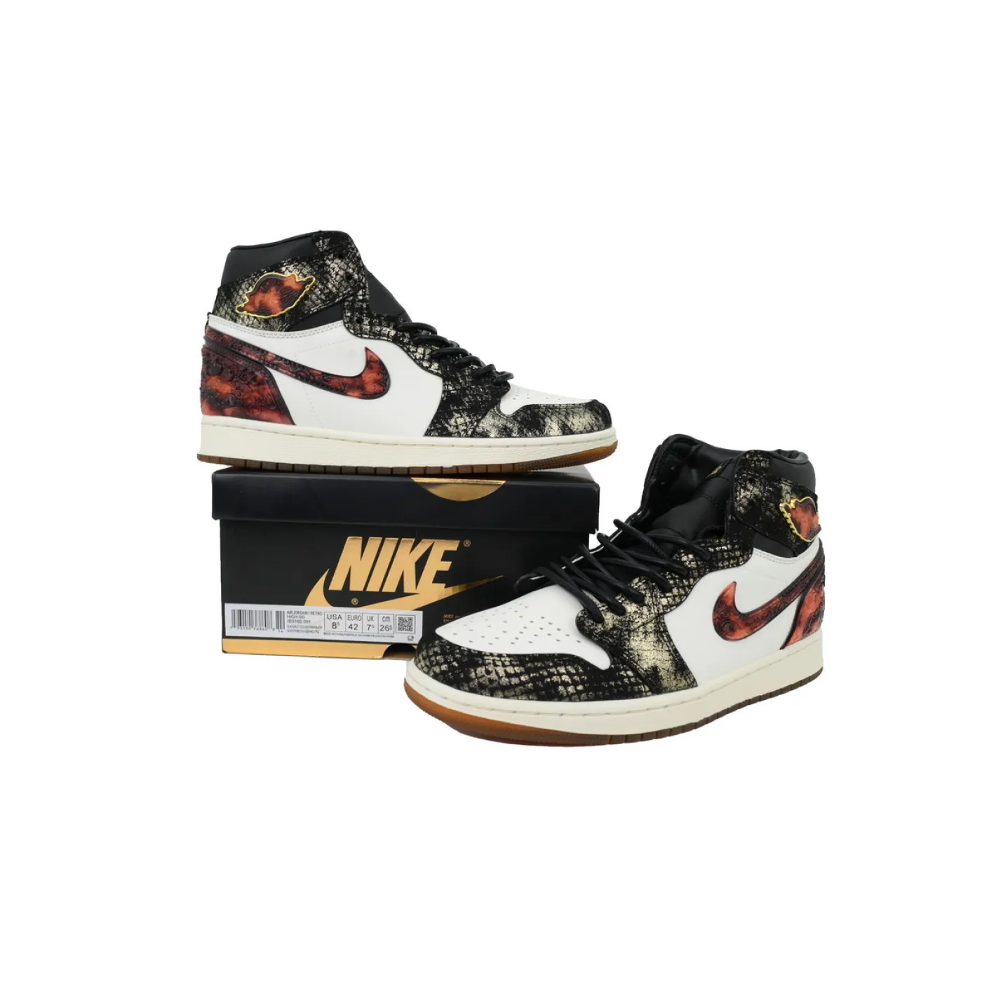 Air Jordan 1 Retro High OG Year of the Snake IB3165-091