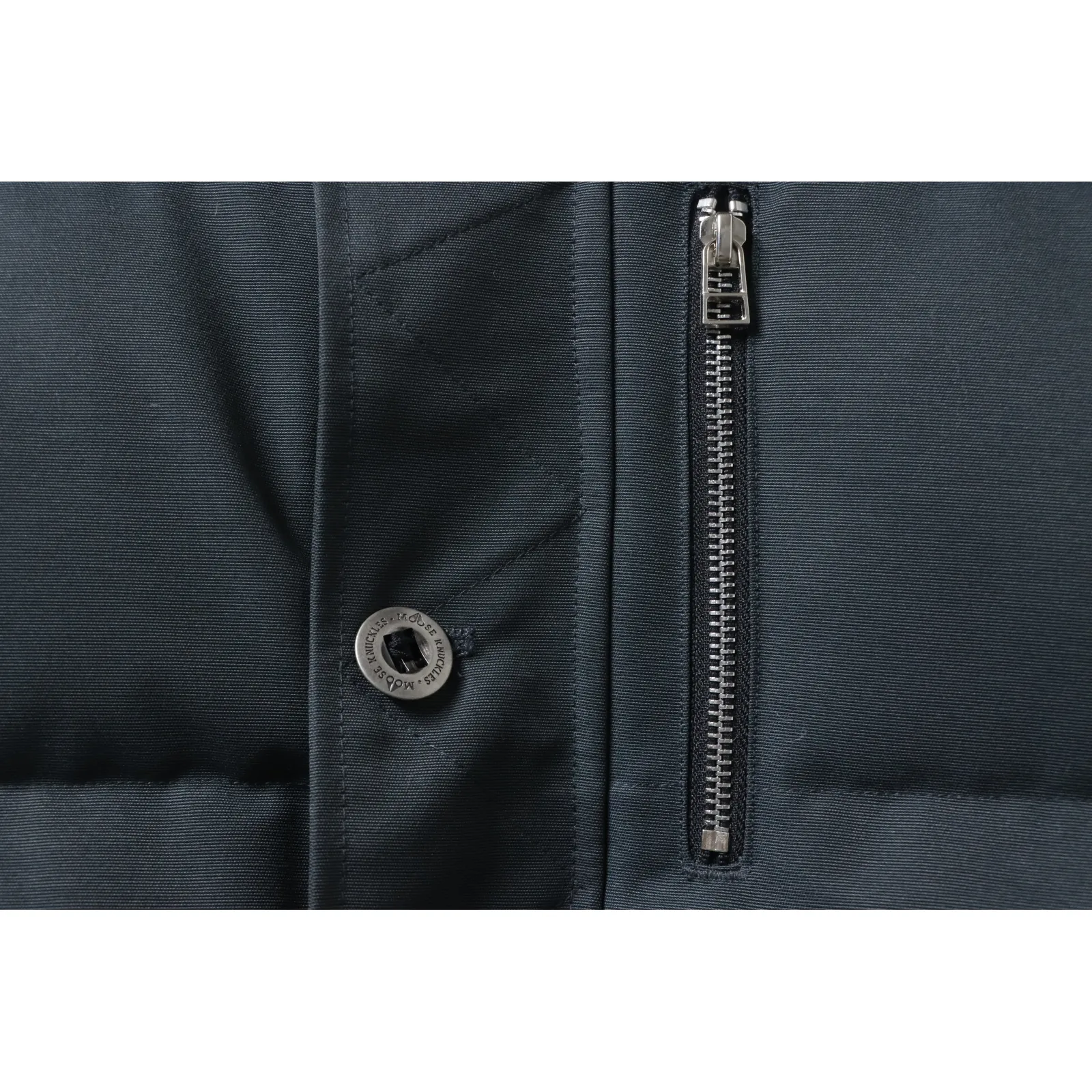 Moose Knuckles Men's Shearling 3Q Jacket Dark Gray