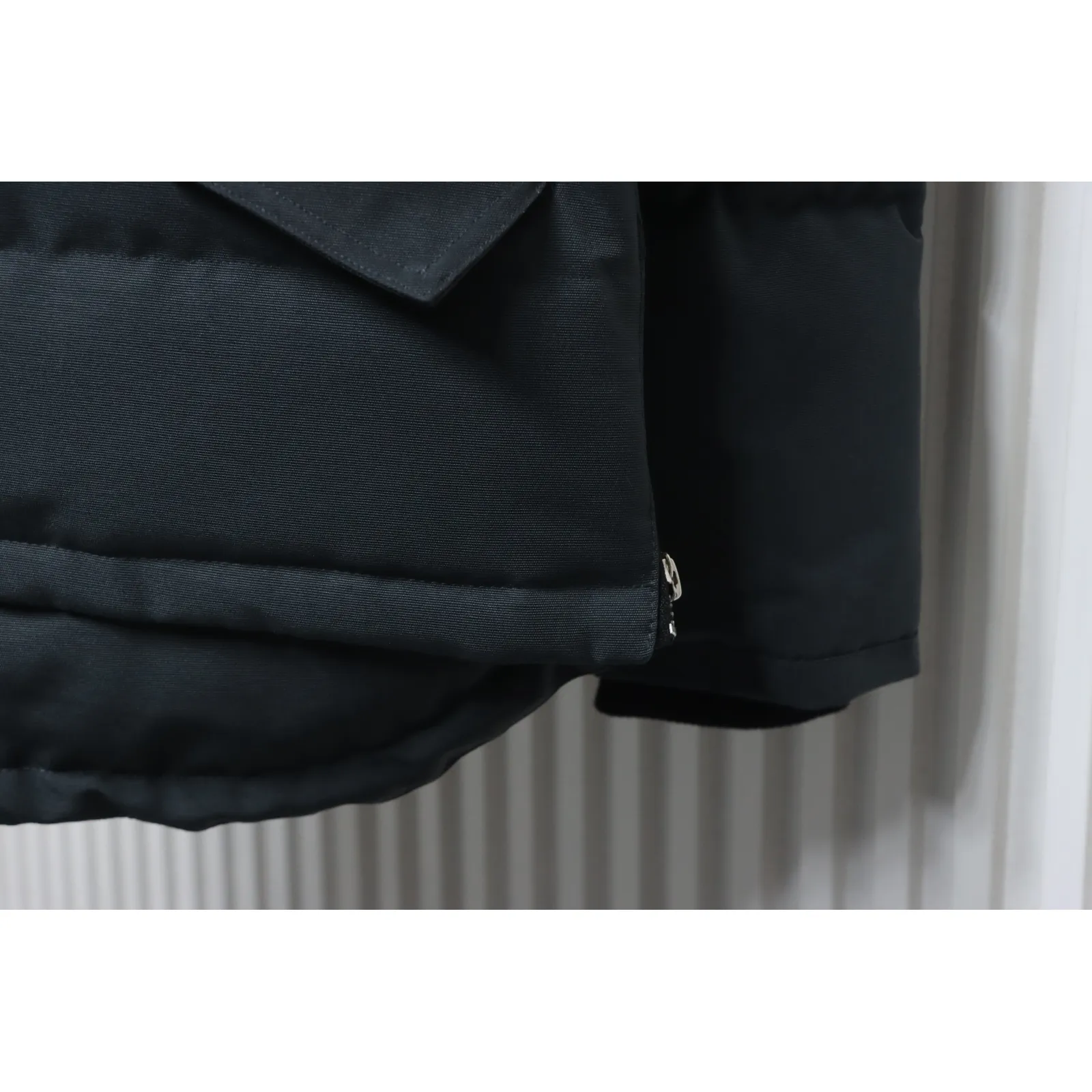 Moose Knuckles Men's Shearling 3Q Jacket Dark Gray