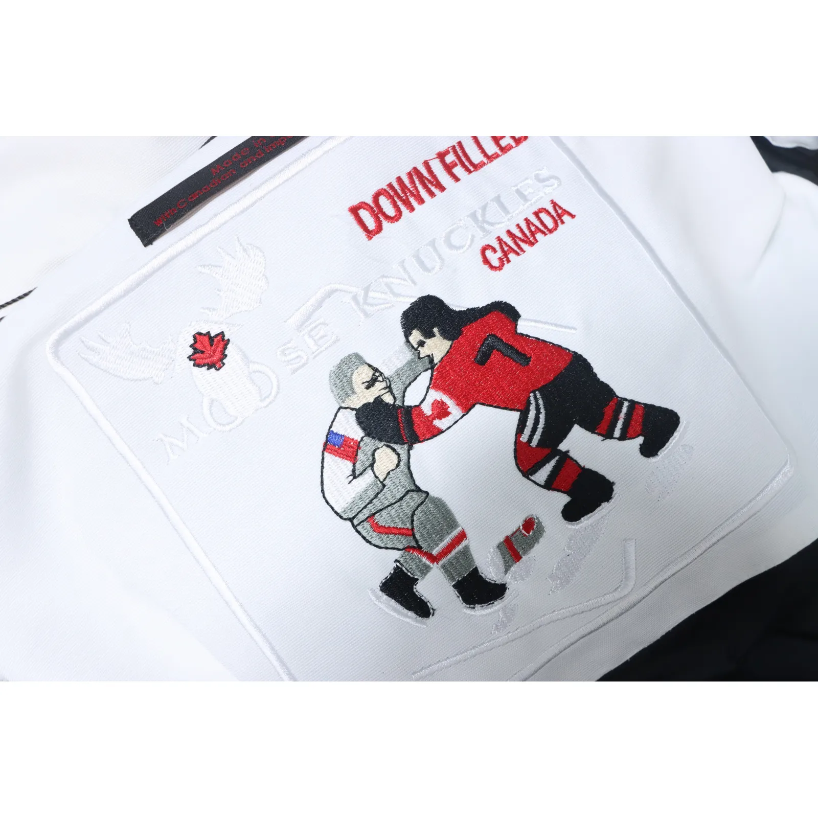 Moose Knuckles Men's Shearling 3Q Jacket White