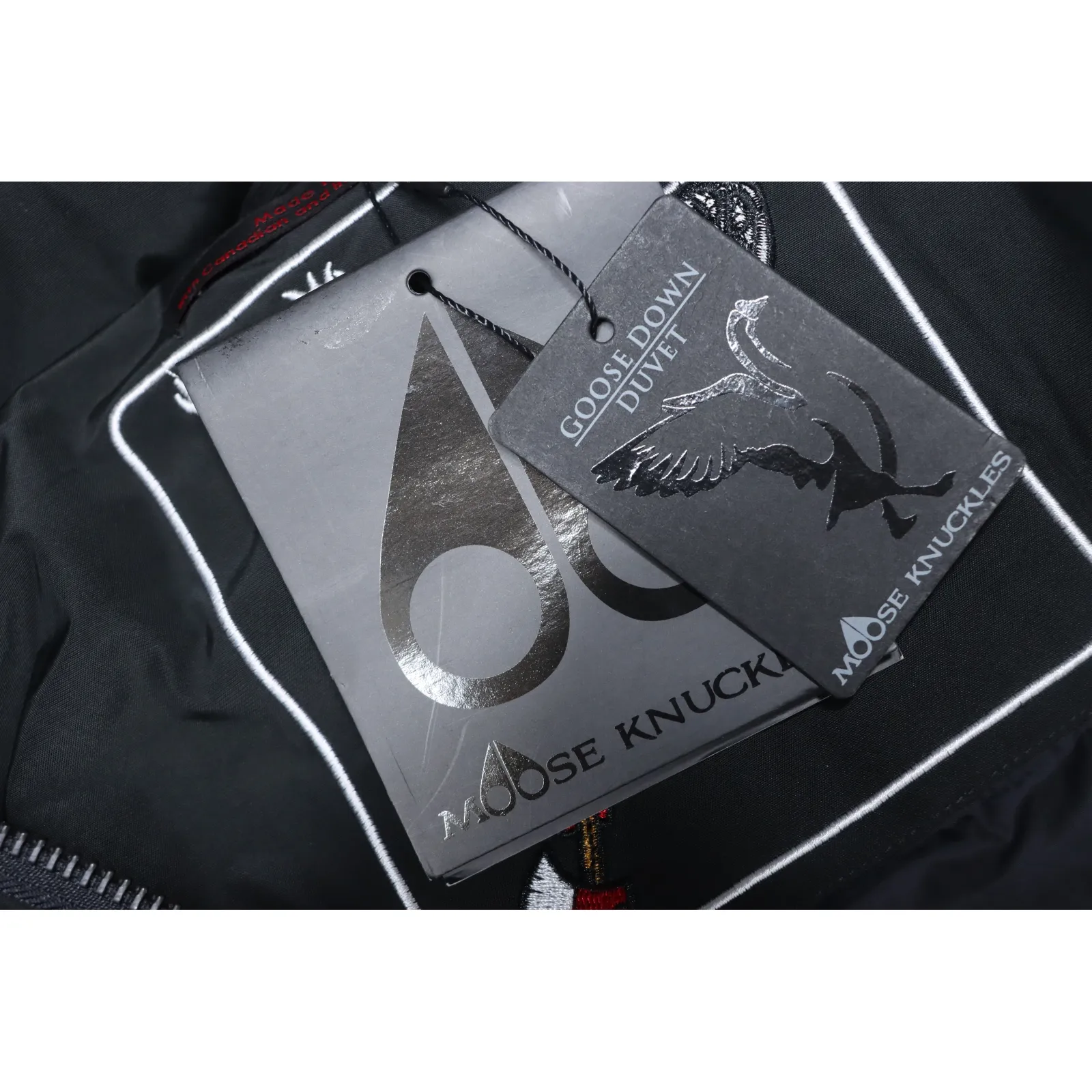 Moose Knuckles Onyx Shearling Big Rider Parka Black