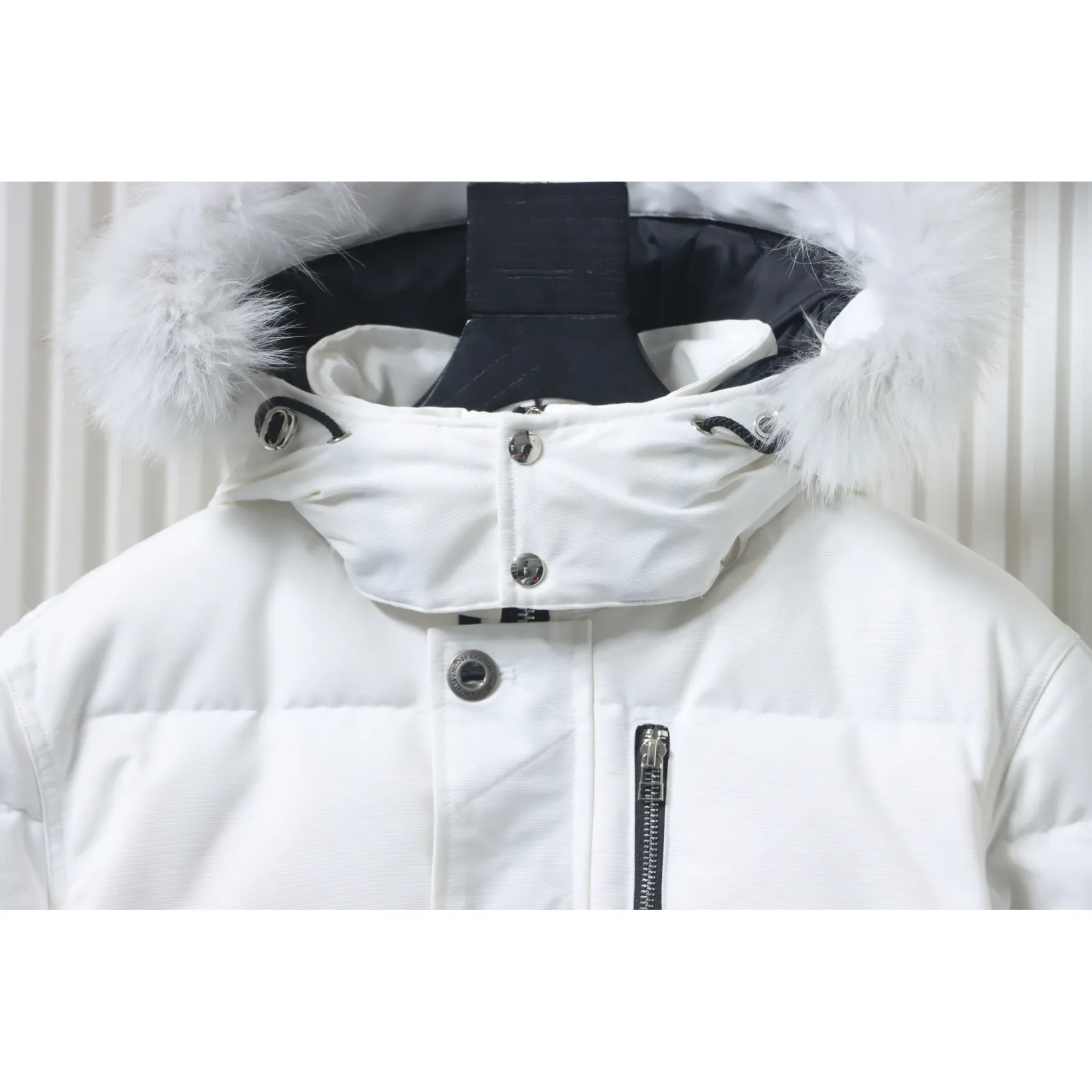 Moose Knuckles Men's Shearling 3Q Jacket White