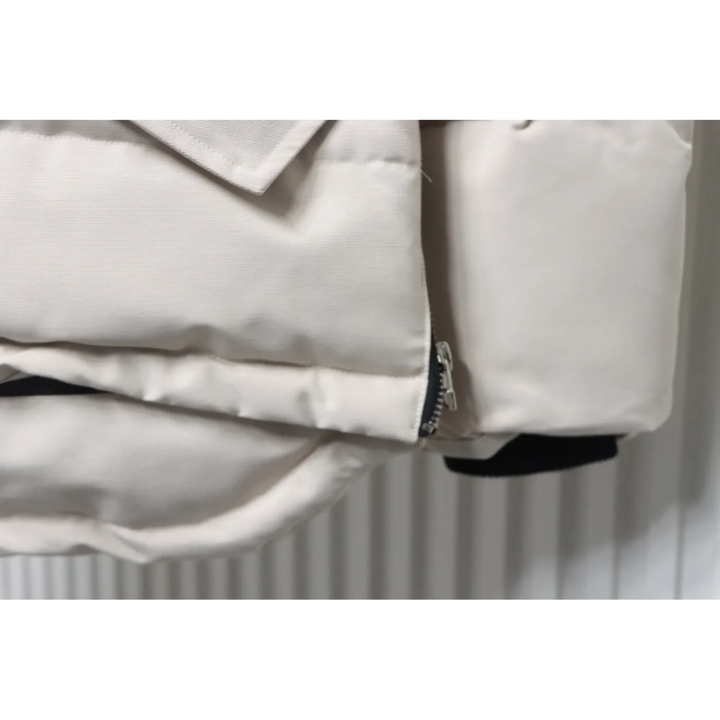 Moose Knuckles Men's Shearling 3Q Jacket Off White