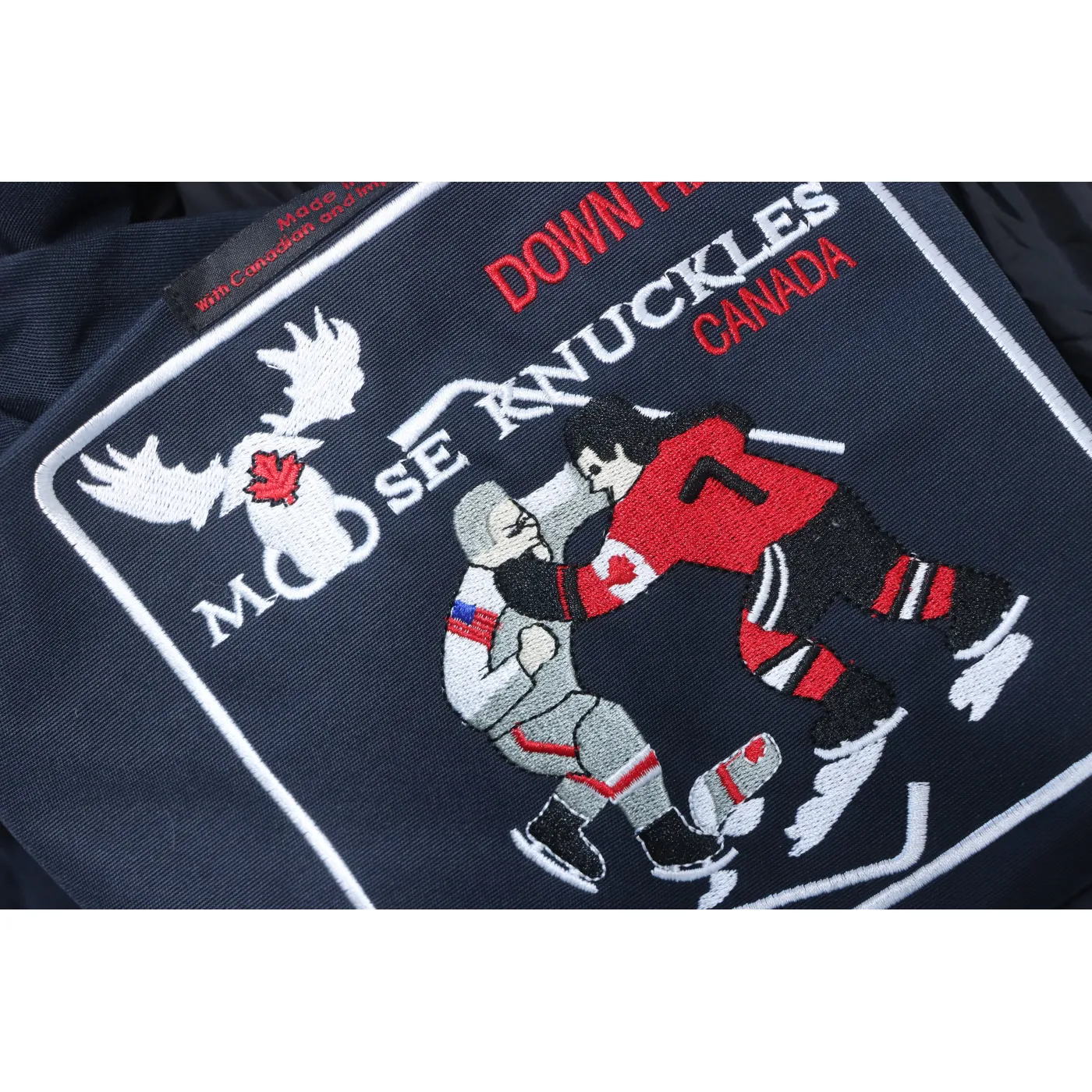 Moose Knuckles Men's Shearling 3Q Jacket Dark Blue