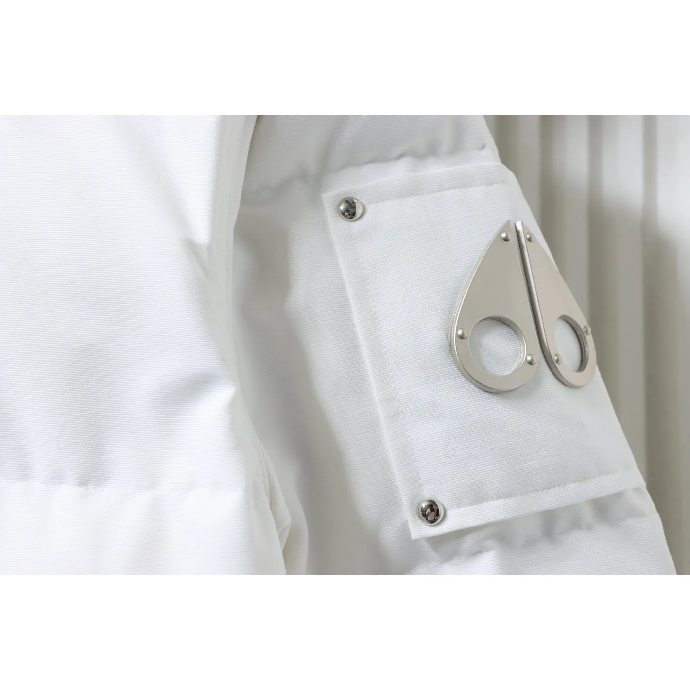 Moose Knuckles Women's Shearling 3Q Jacket White