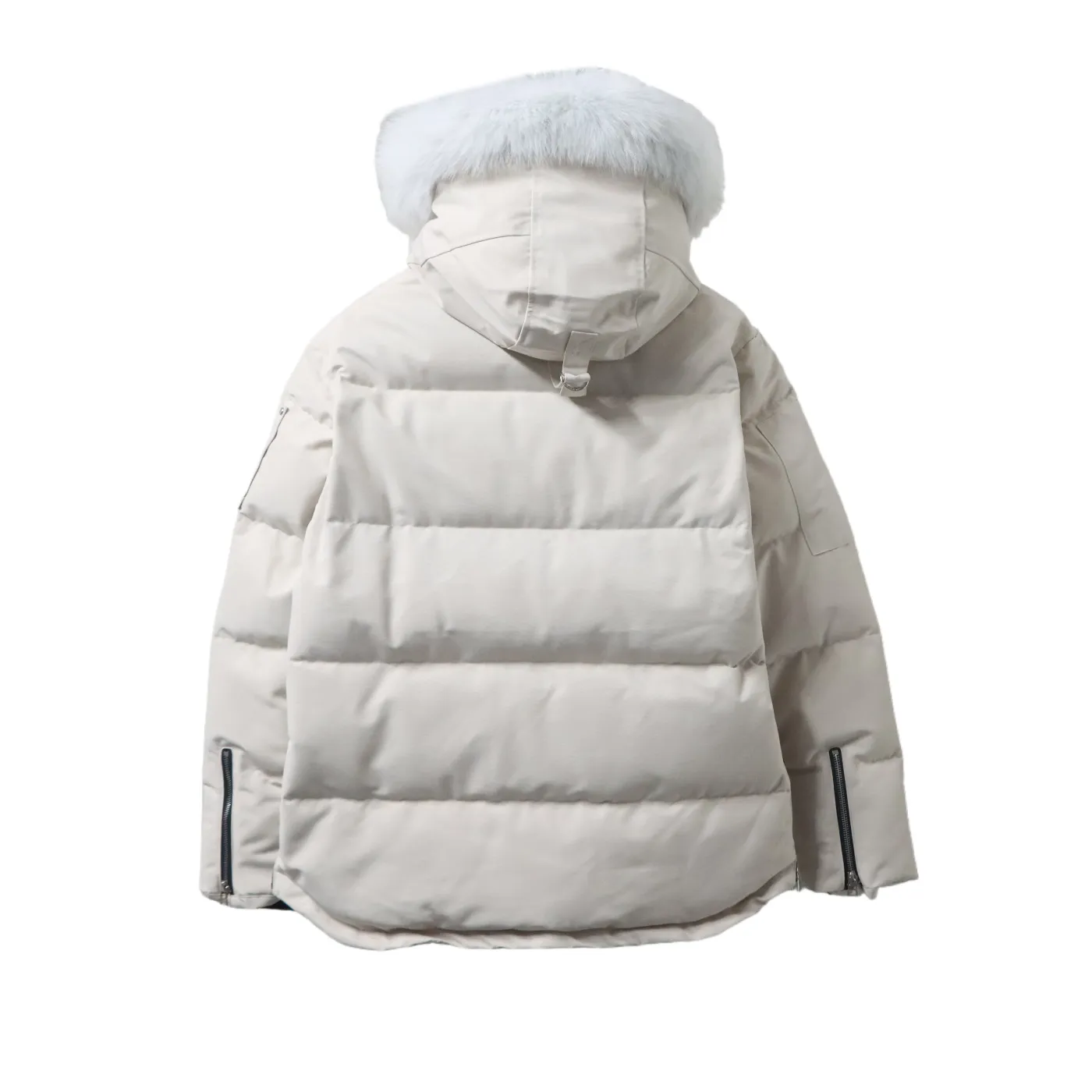 Moose Knuckles Men's Shearling 3Q Jacket Off White
