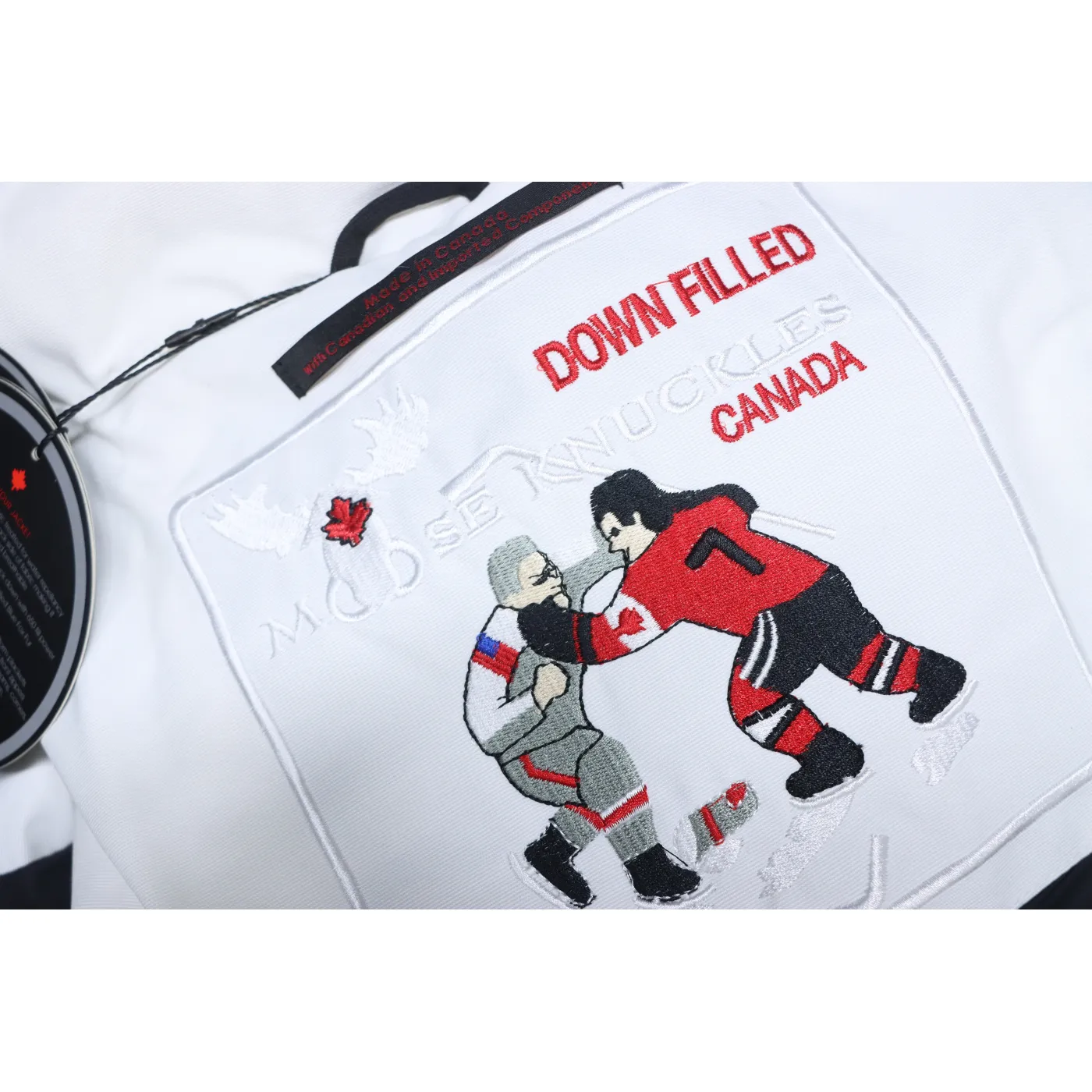 Moose Knuckles Women's Shearling 3Q Jacket White