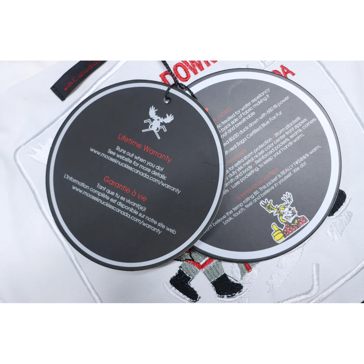 Moose Knuckles Women's Shearling 3Q Jacket White