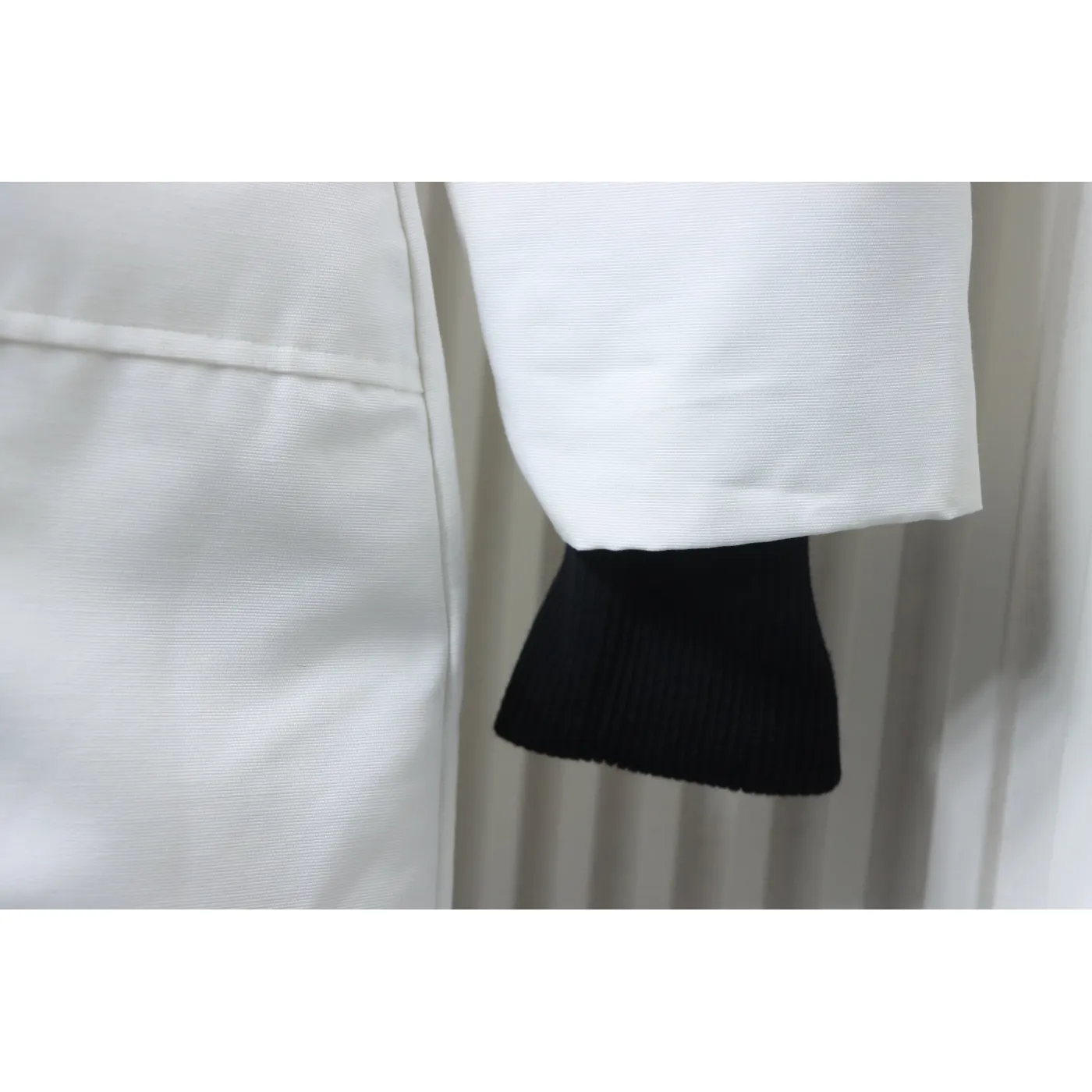 Moose Knuckles Women's Debbie Down Bomber Jacket W/ Fur White