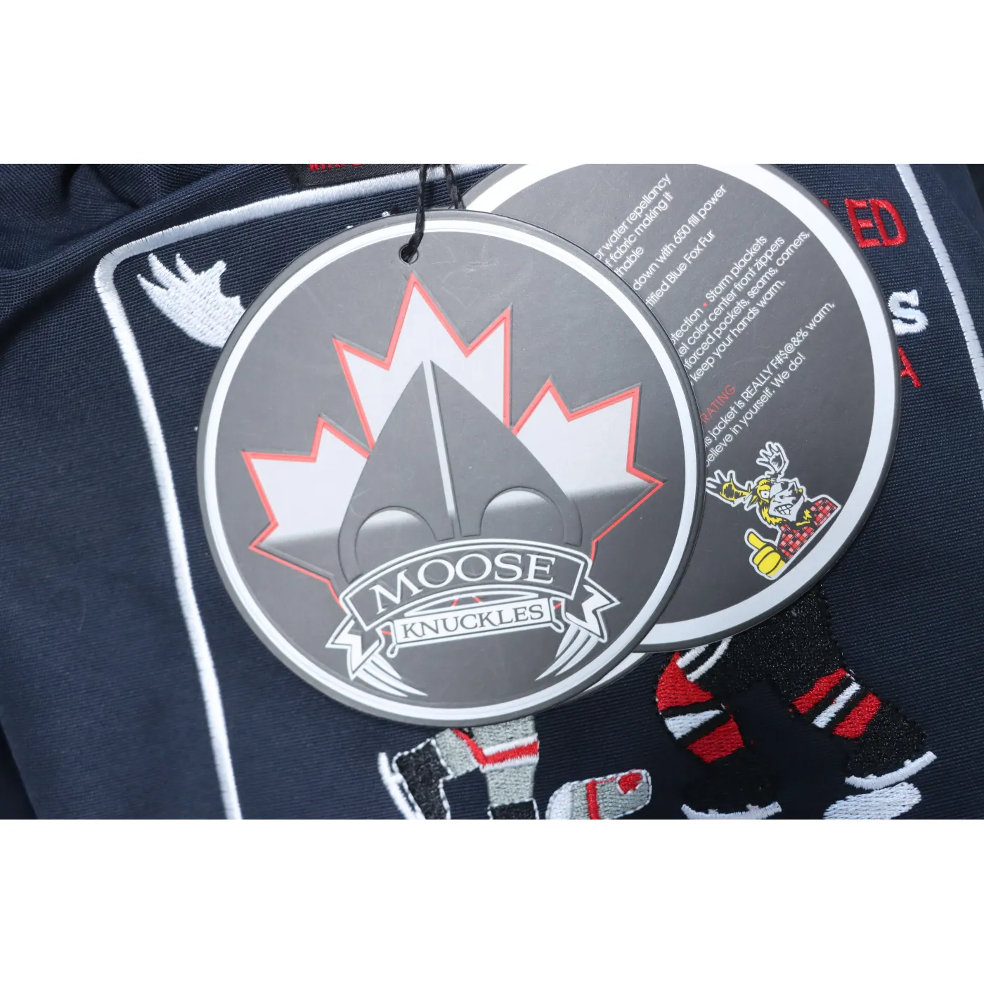 Moose Knuckles Men's Shearling 3Q Jacket Dark Blue