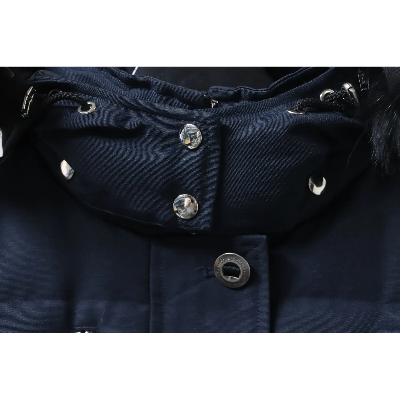 Moose Knuckles Women's Shearling 3Q Jacket Dark Blue