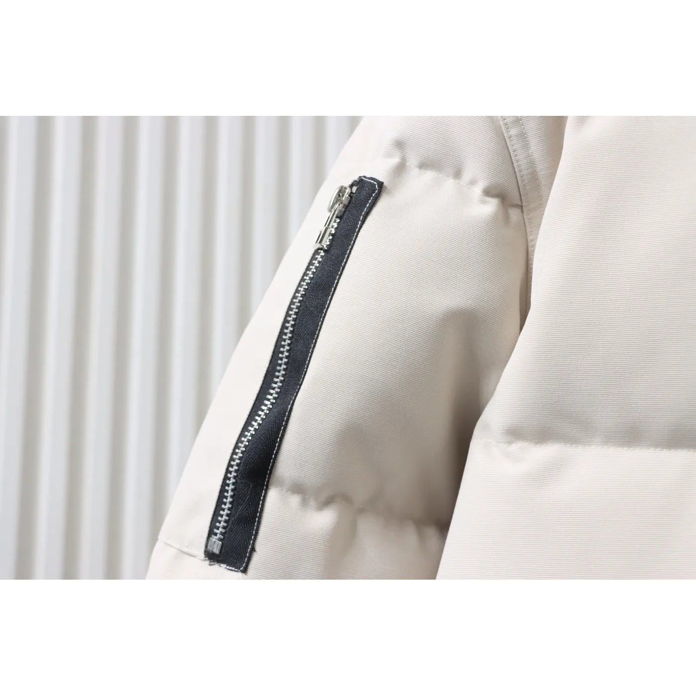 Moose Knuckles Men's Shearling 3Q Jacket Off White