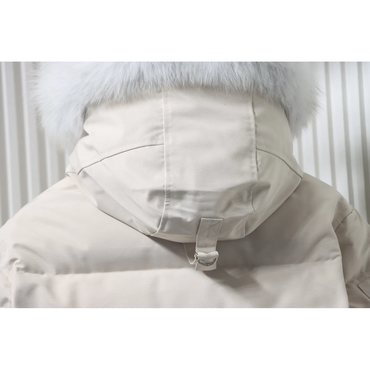 Moose Knuckles Men's Shearling 3Q Jacket Off White