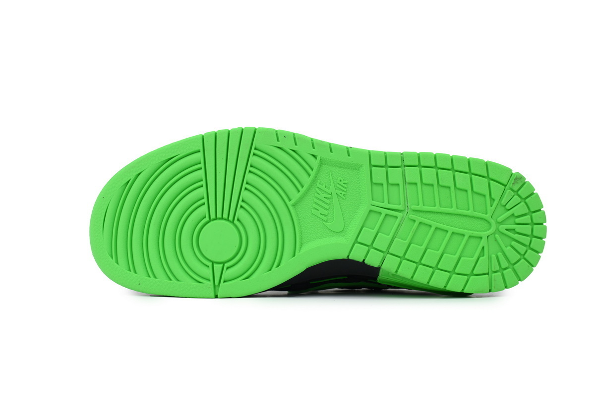 Nike Air Rubber Dunk Off-White Green Strike CU6015-001
