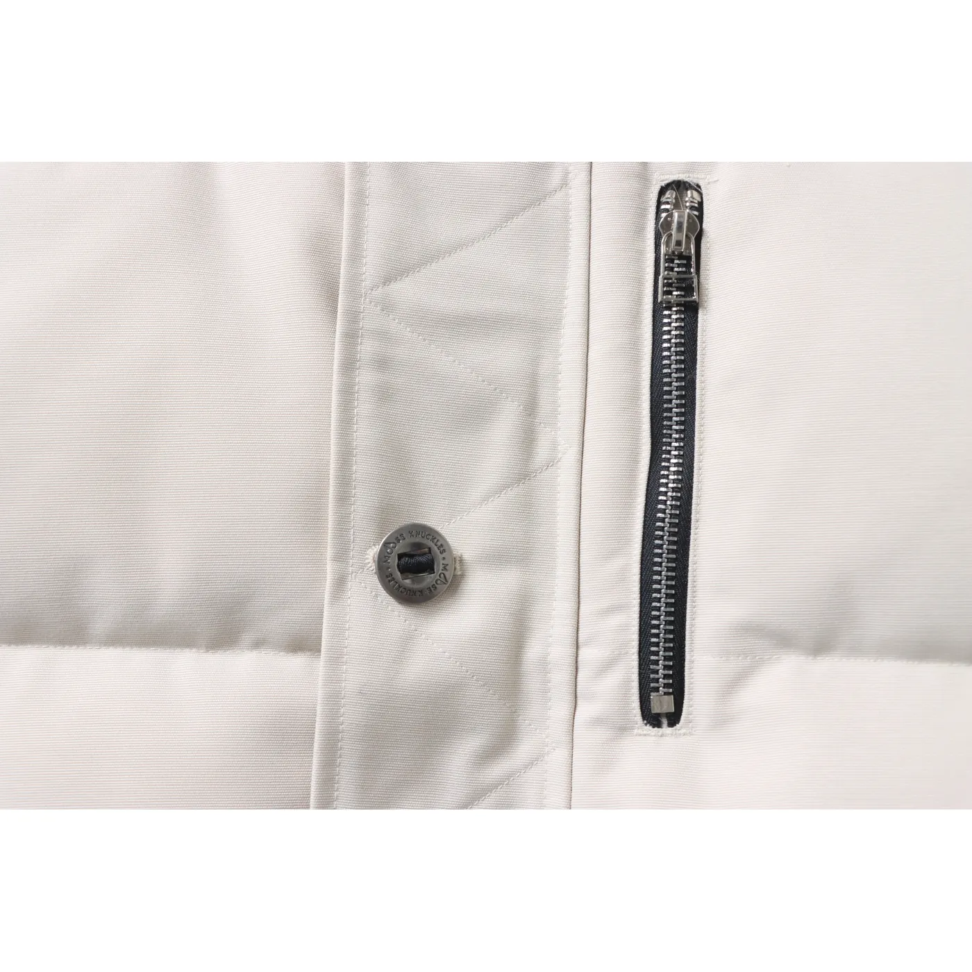 Moose Knuckles Men's Shearling 3Q Jacket Off White