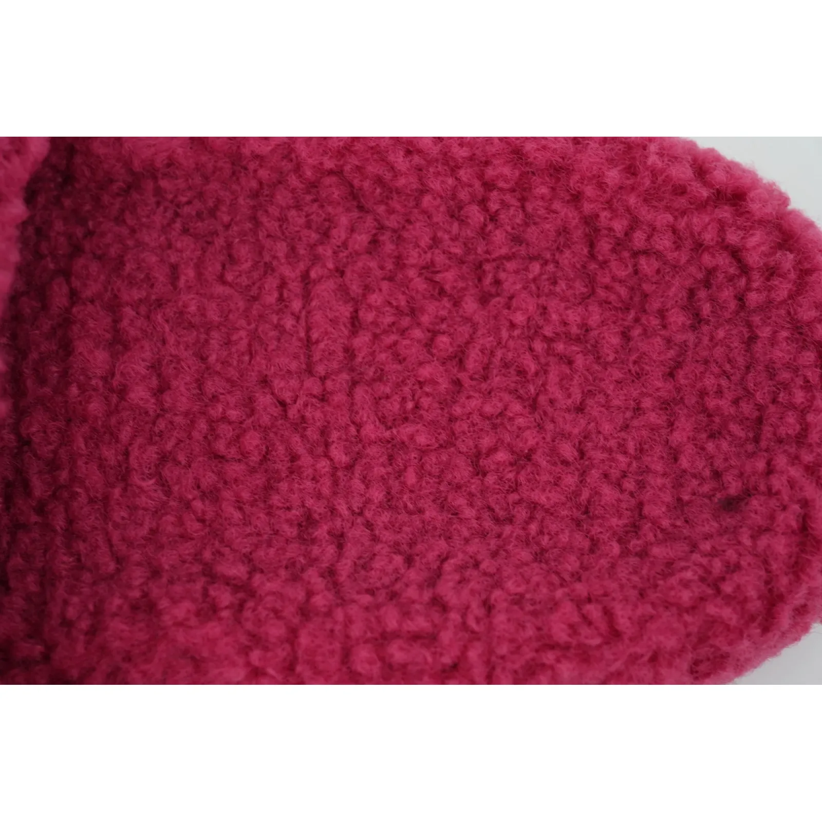 Balenciaga Cities Paris Furry Slide Bright Red