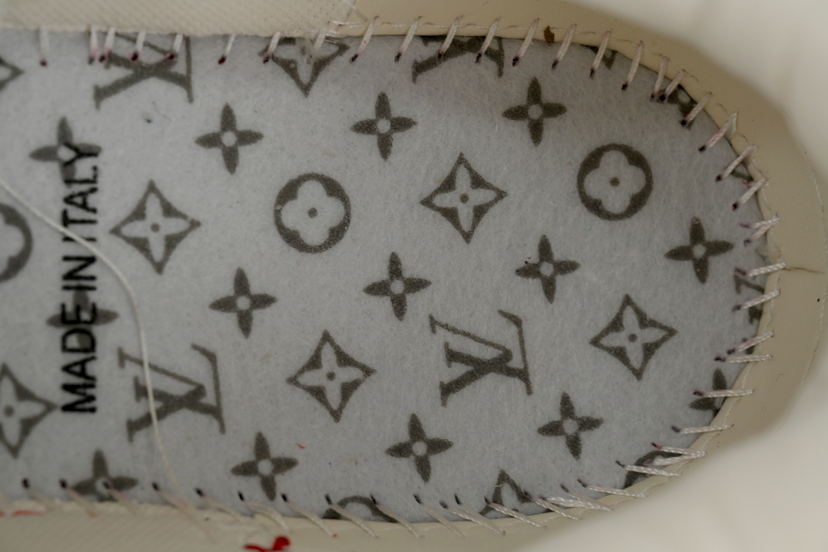 Louis Vuitton LV Skate Sneaker Knitted Collar Red 1AHSVL