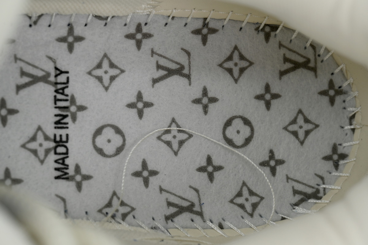 Louis Vuitton LV Skate Sneaker Knitted Collar Blue 1AHSXP