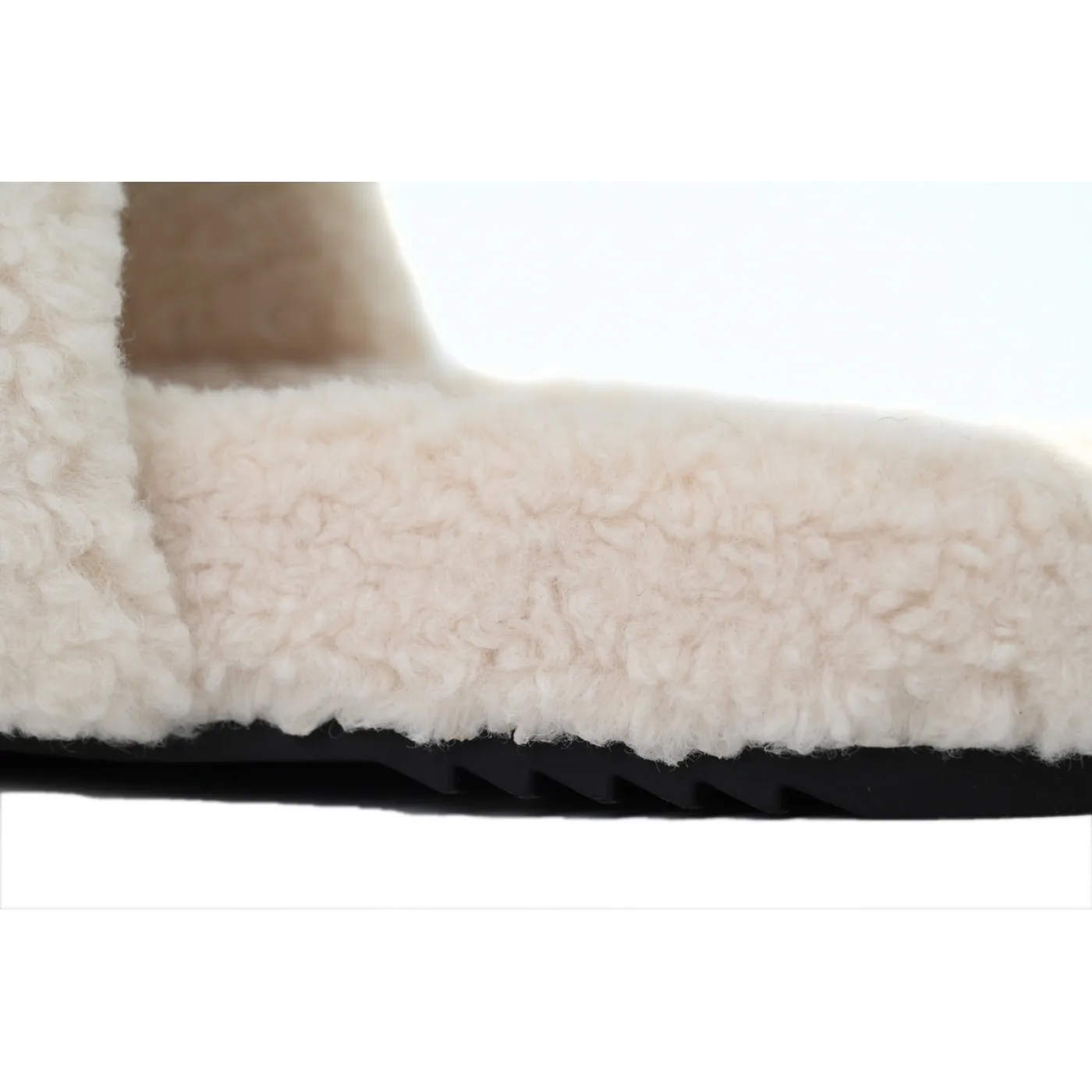 Chanel Wool Slippers White