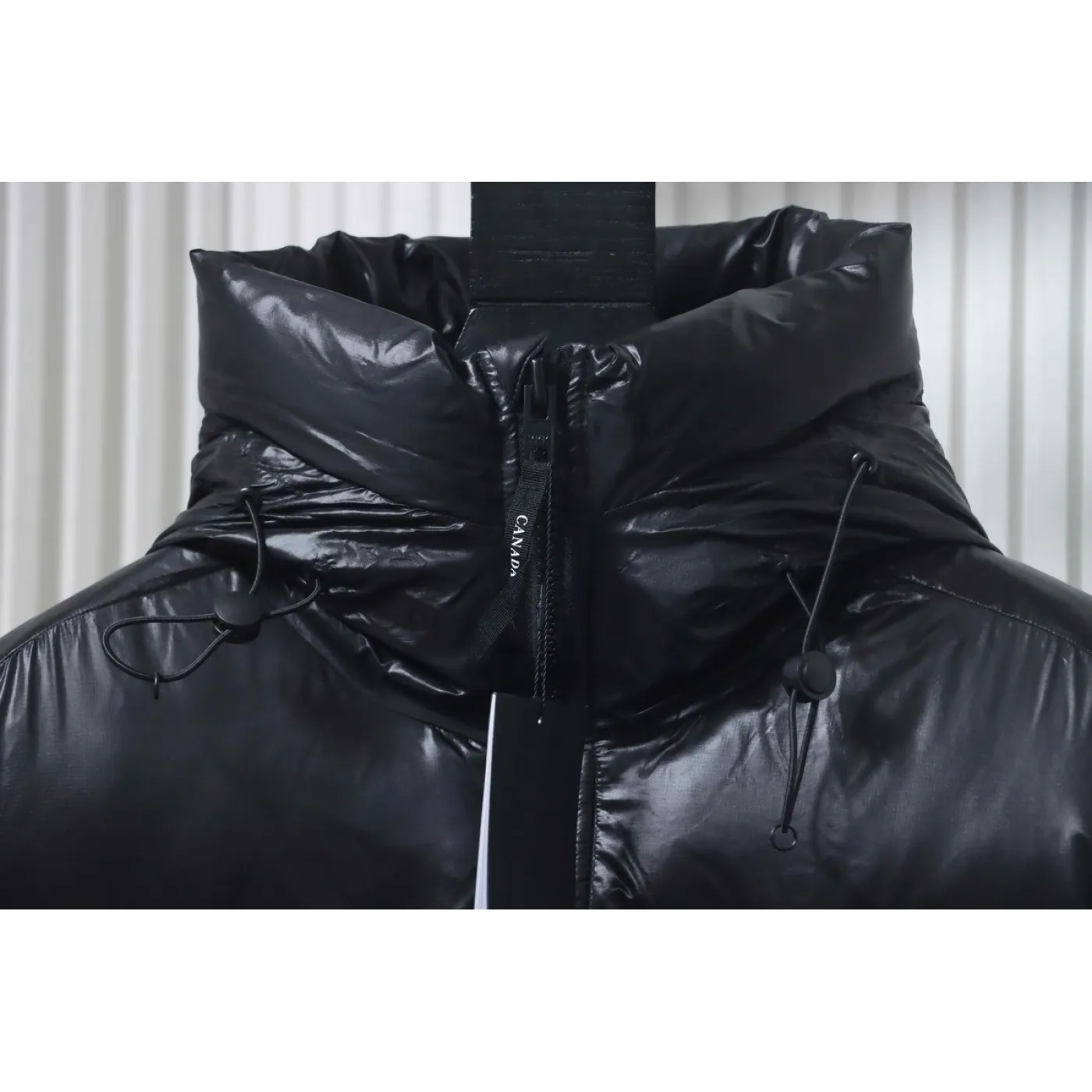 Canada Goose Crofton Slim-Fit Recycled Nylon-Ripstop Hooded Down Jacket Black