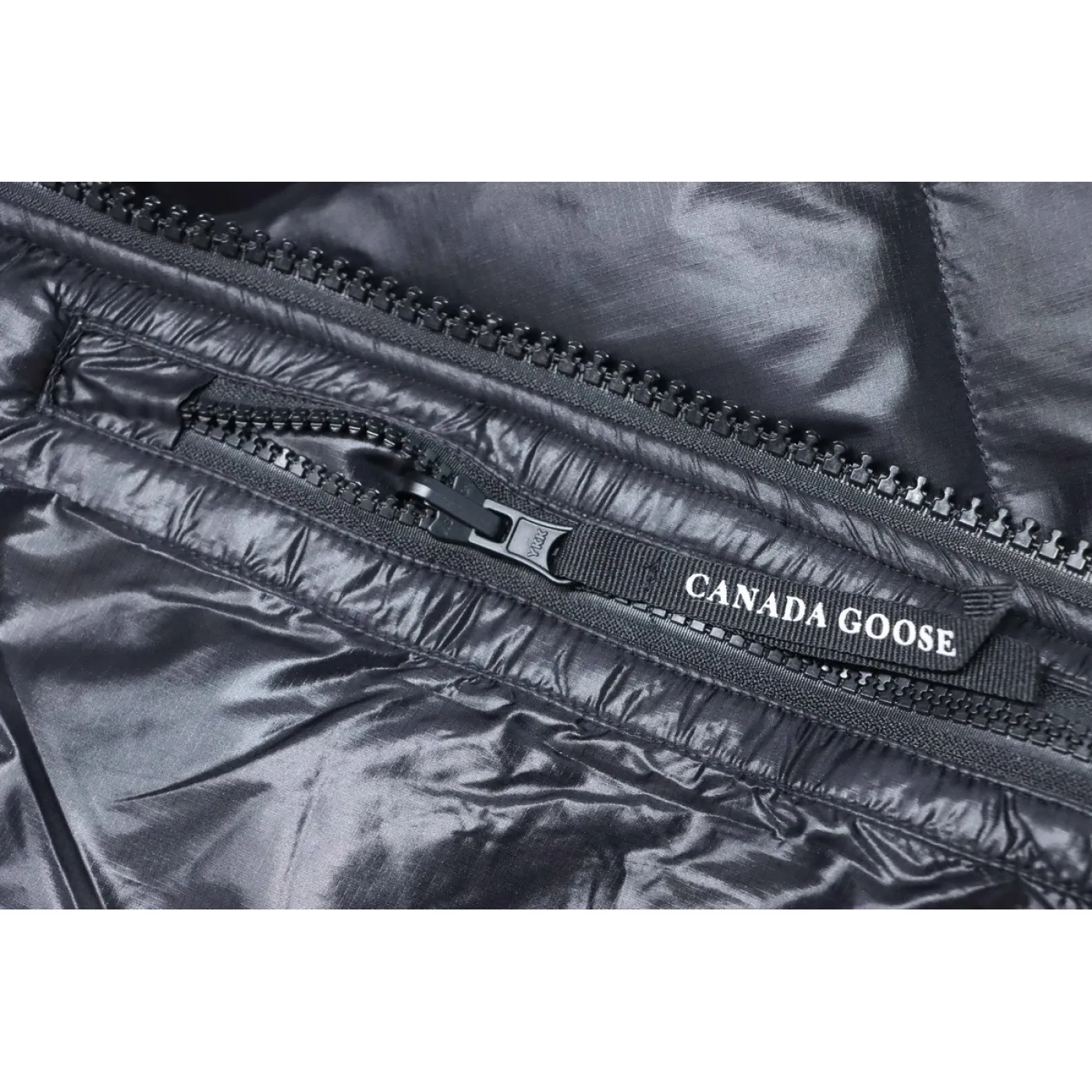 Canada Goose Crofton Slim-Fit Recycled Nylon-Ripstop Hooded Down Jacket Black