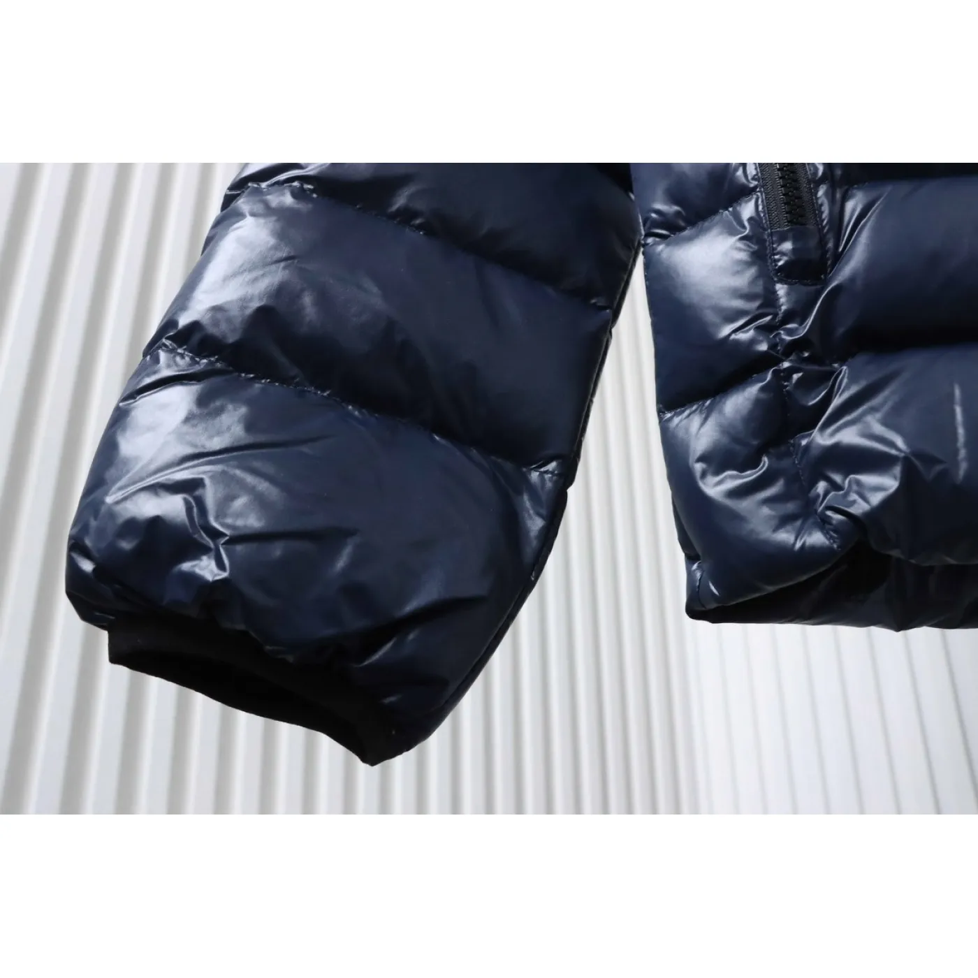 Canada Goose Crofton Slim-Fit Recycled Nylon-Ripstop Hooded Down Jacket Dark Blue