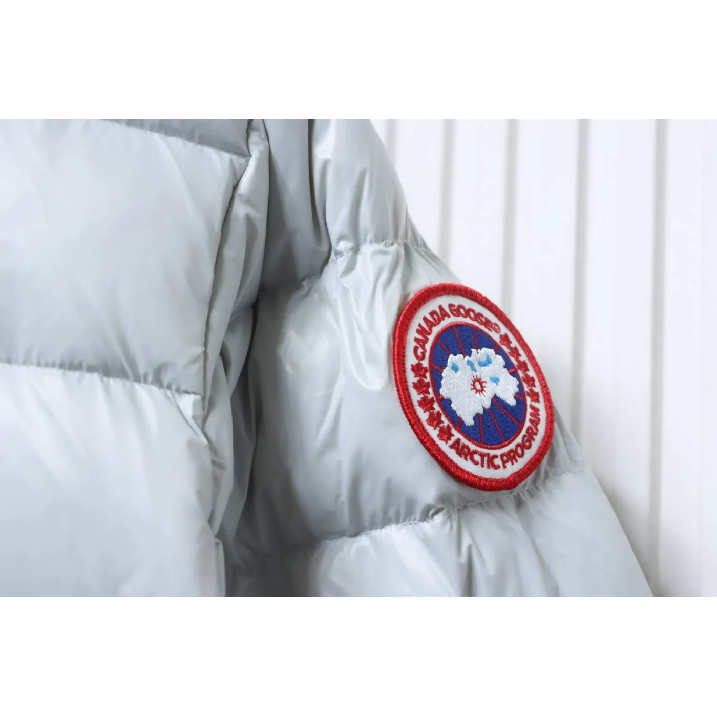 Canada Goose Crofton Slim-Fit Recycled Nylon-Ripstop Hooded Down Jacket White