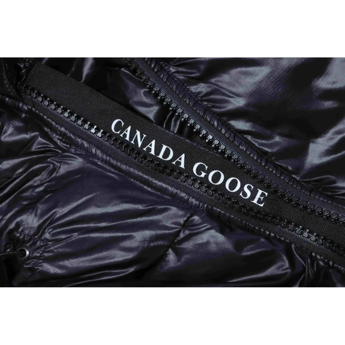 Canada Goose Crofton Slim-Fit Recycled Nylon-Ripstop Hooded Down Jacket Black