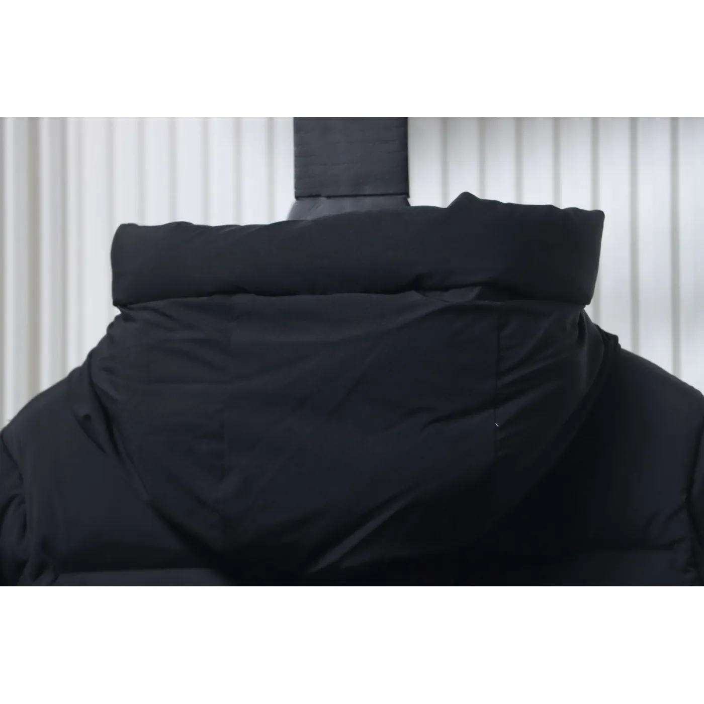 Moncler Black Madeira Hooded Short Down Jacket