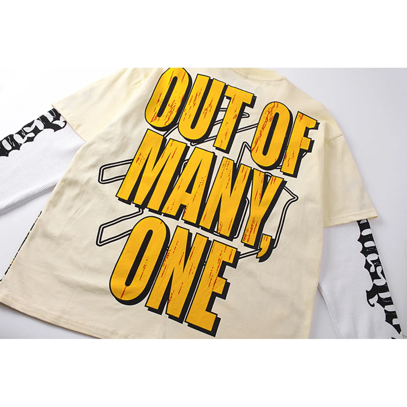 Godspeed Chosen One Layered T-Shirt Bone