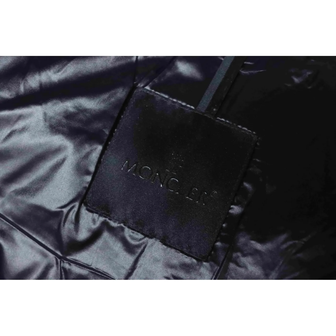 Moncler Black-Gray Madeira Hooded Short Down Jacket