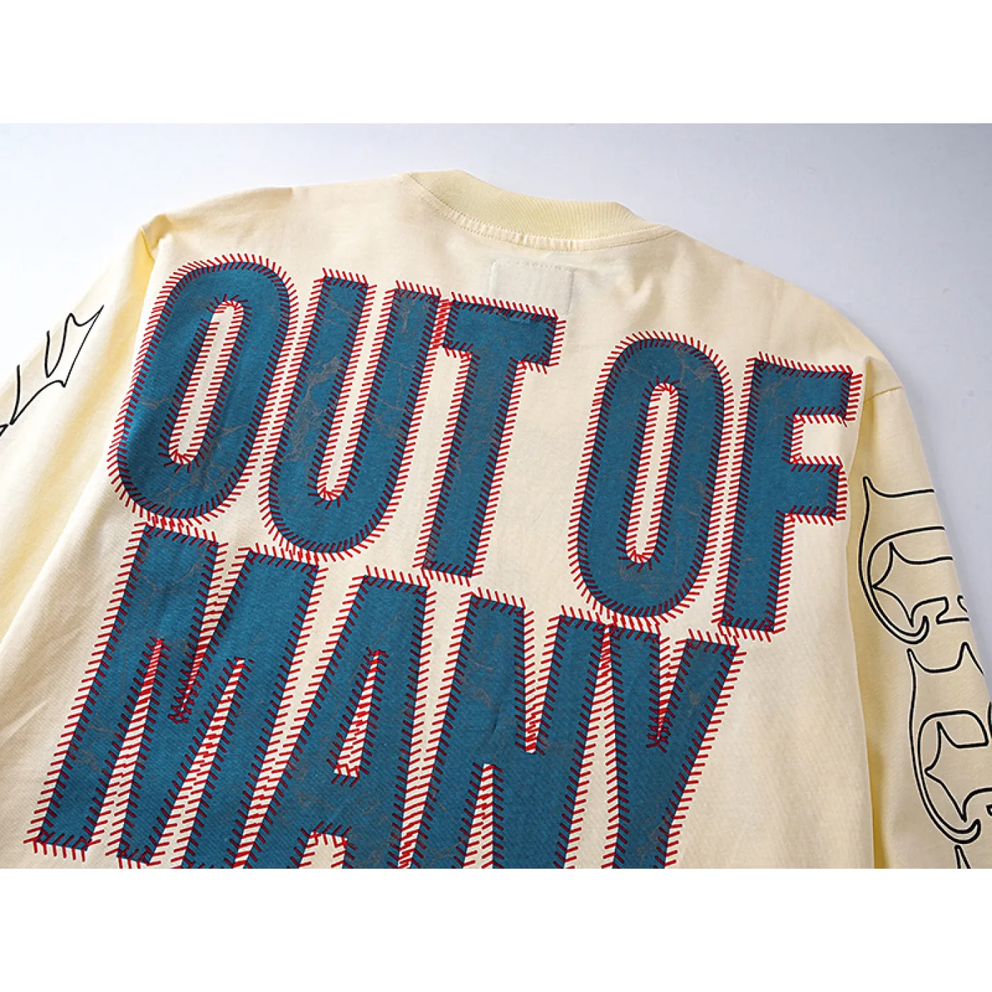 Godspeed Strike Out Long Sleeve T-shirt Bone