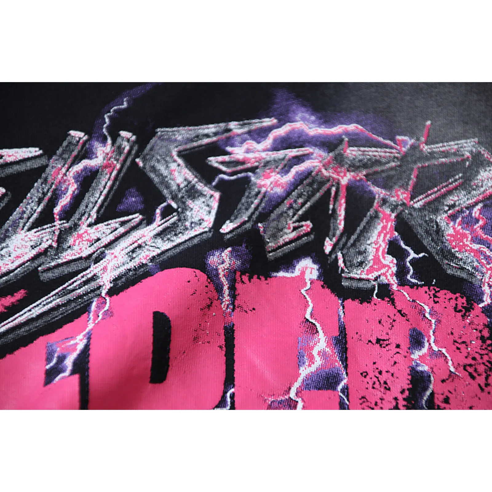 Hellstar Powered By The Star T-Shirt Black Purple