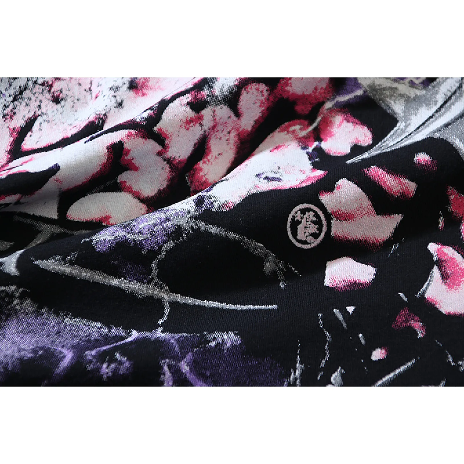 Hellstar Powered By The Star T-Shirt Black Purple