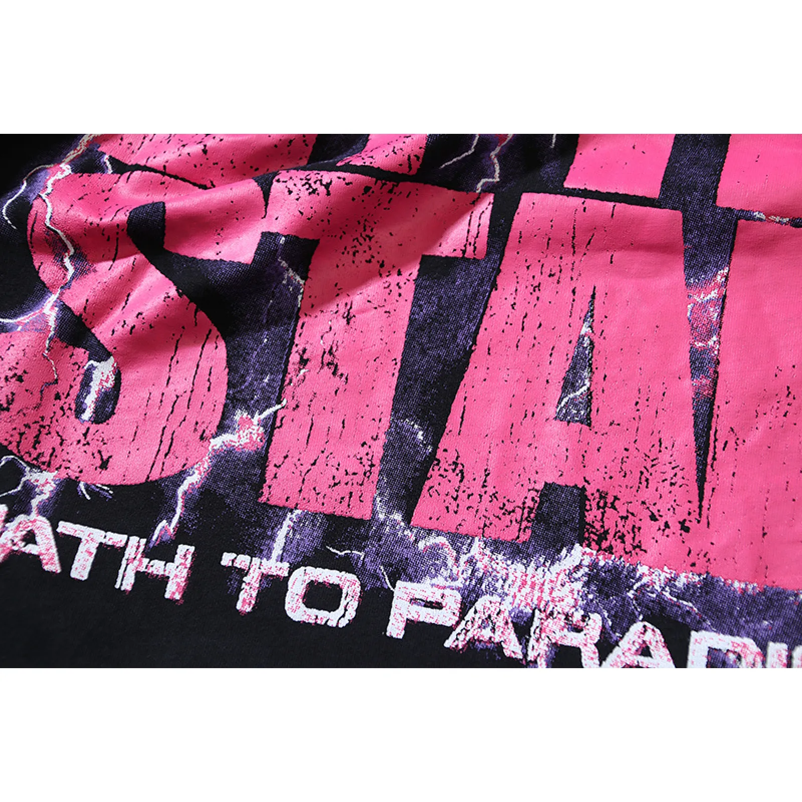 Hellstar Powered By The Star T-Shirt Black Purple