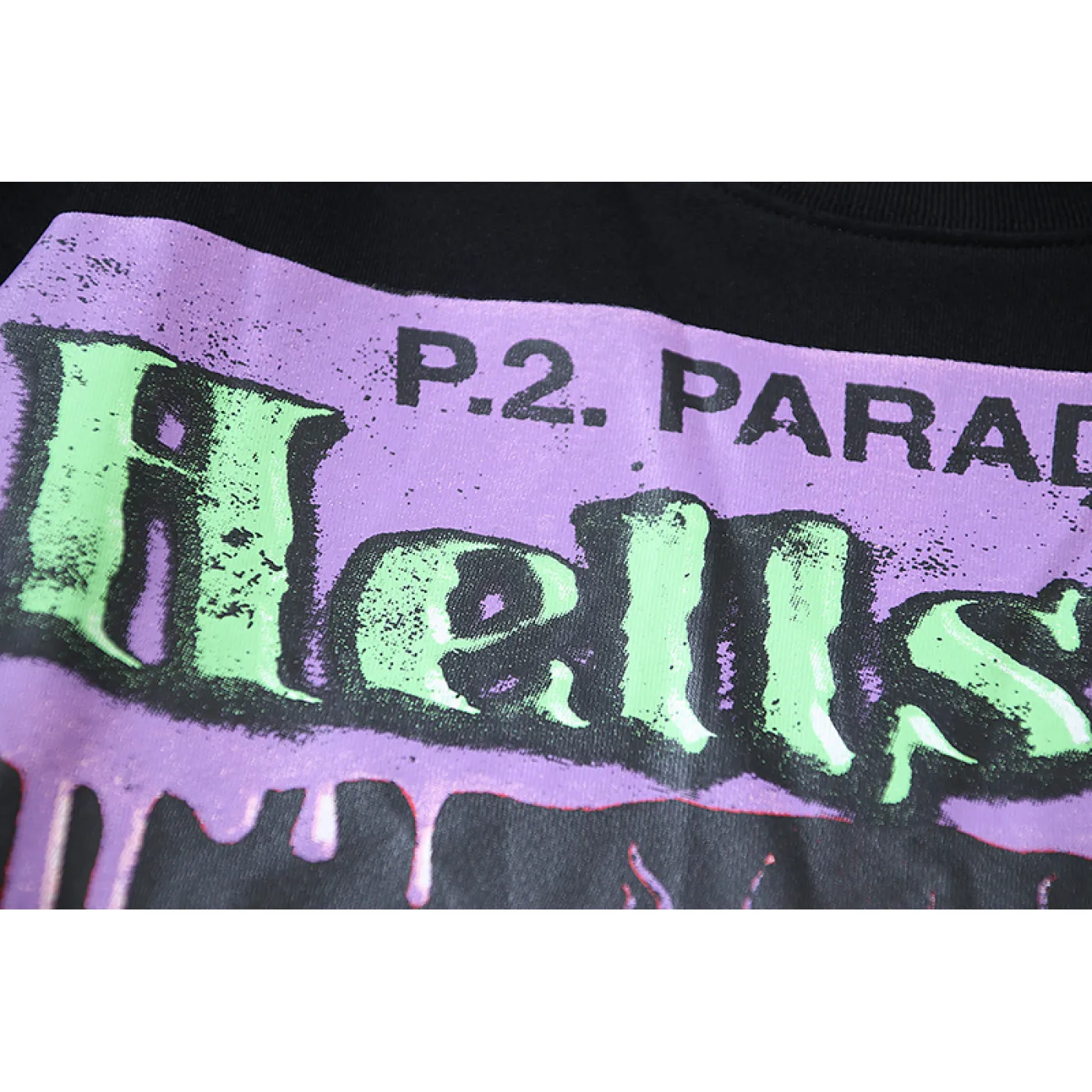 Hellstar Horror Book Long-Sleeve T-Shirt Black White