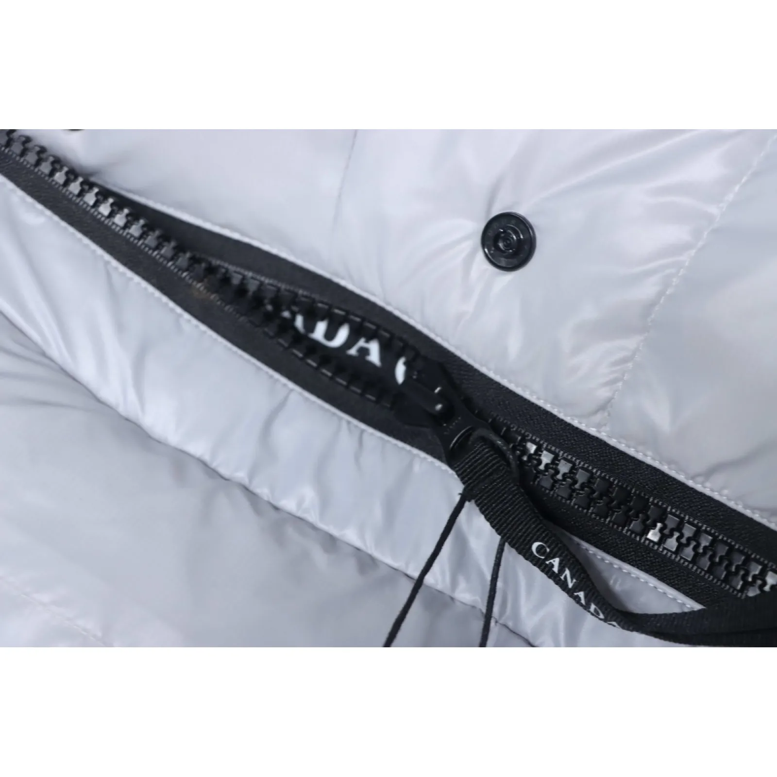 Canada goose Short Large Plaid Puff Down Jacket