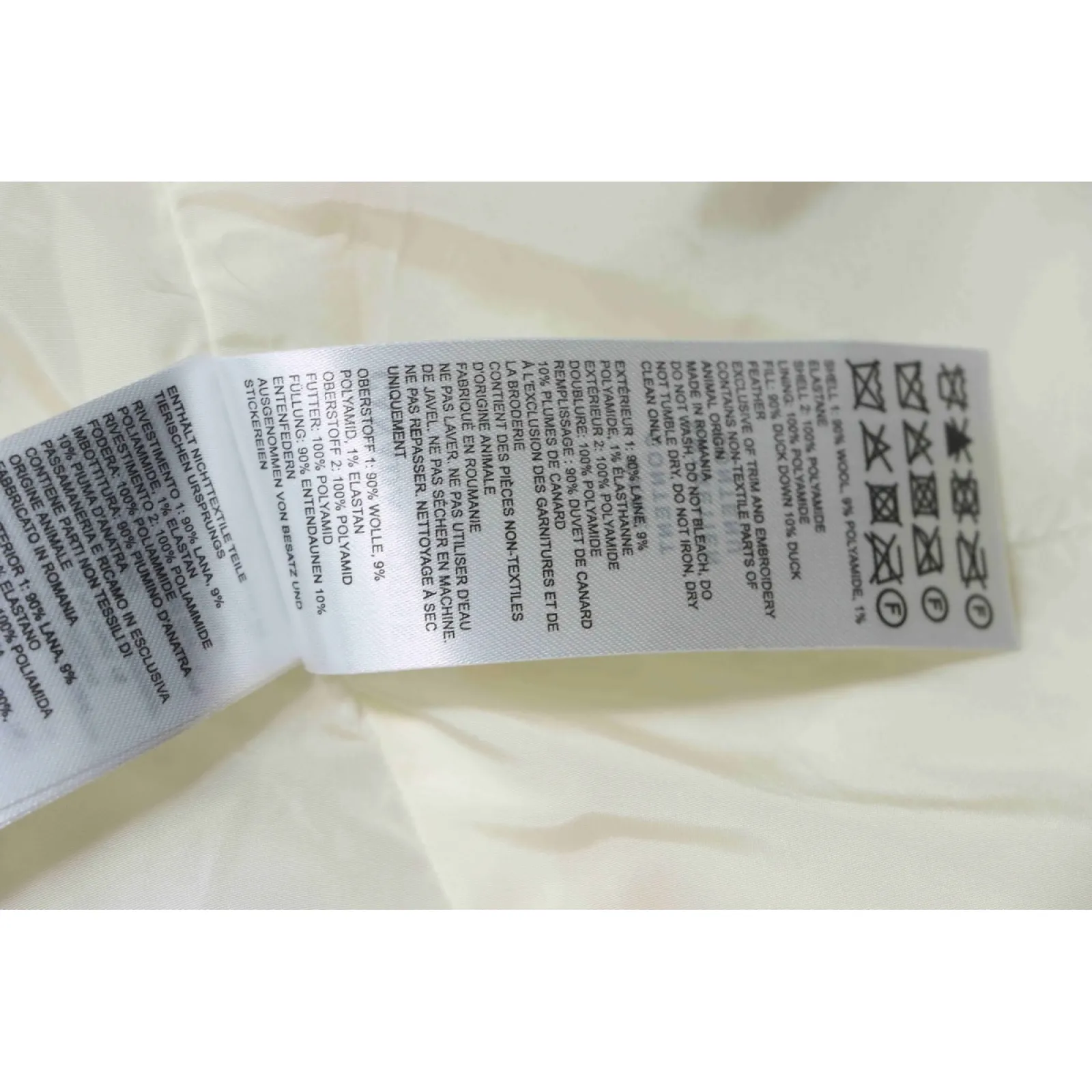 Canada goose Plaid Hooded Knitted Jacket White