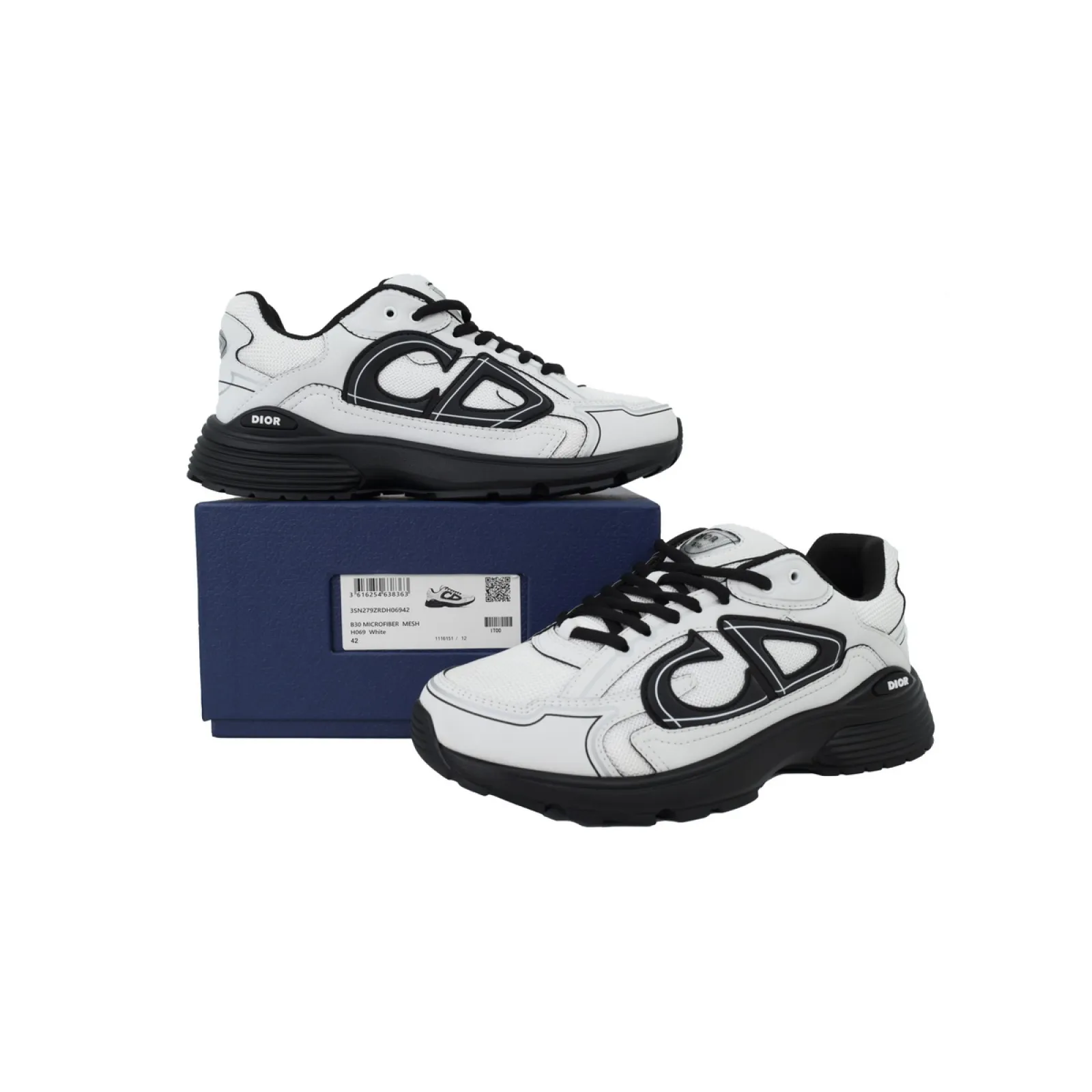 Dior B30 Countdown Sneaker Panda White And Black