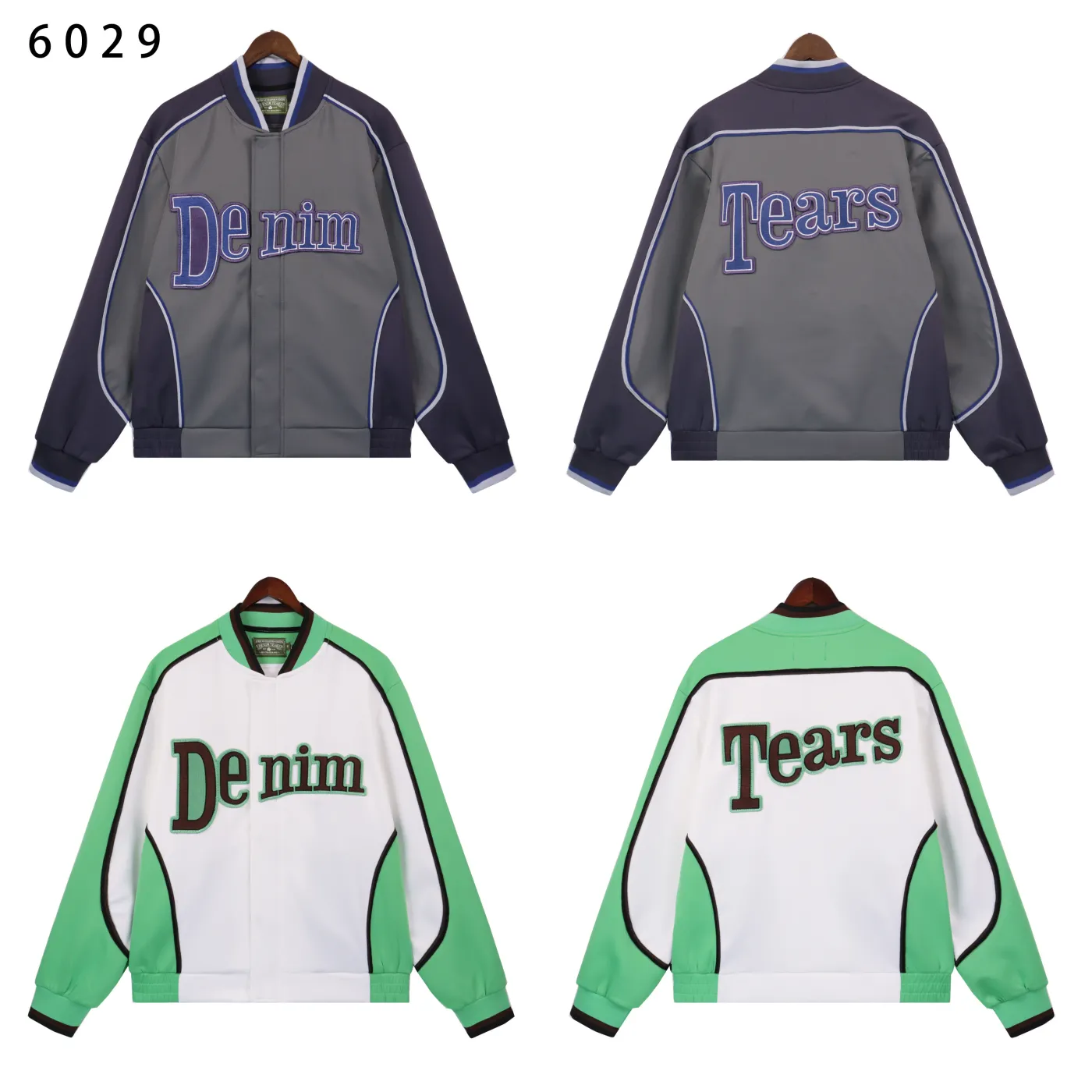 Denim Tears Printed Sports Jacket