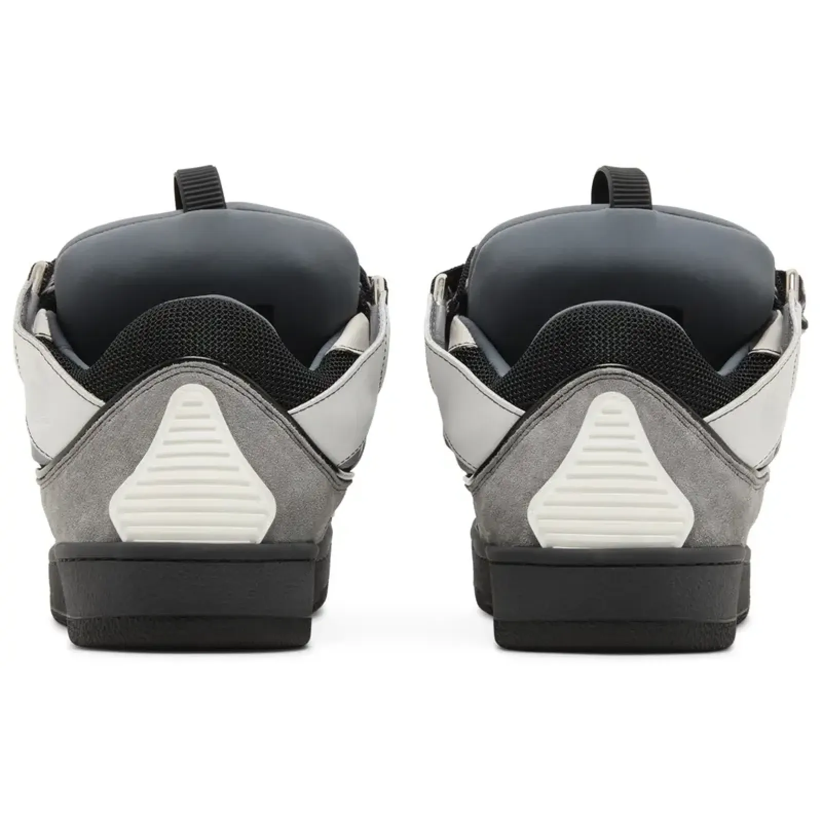 Lanvin Curb Sneakers White Anthracite