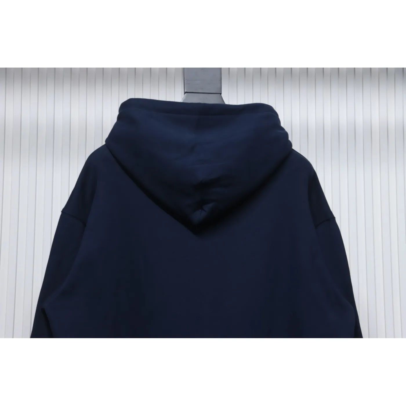 Gallery Dept. Splatter Letter Hoodie Dark Blue