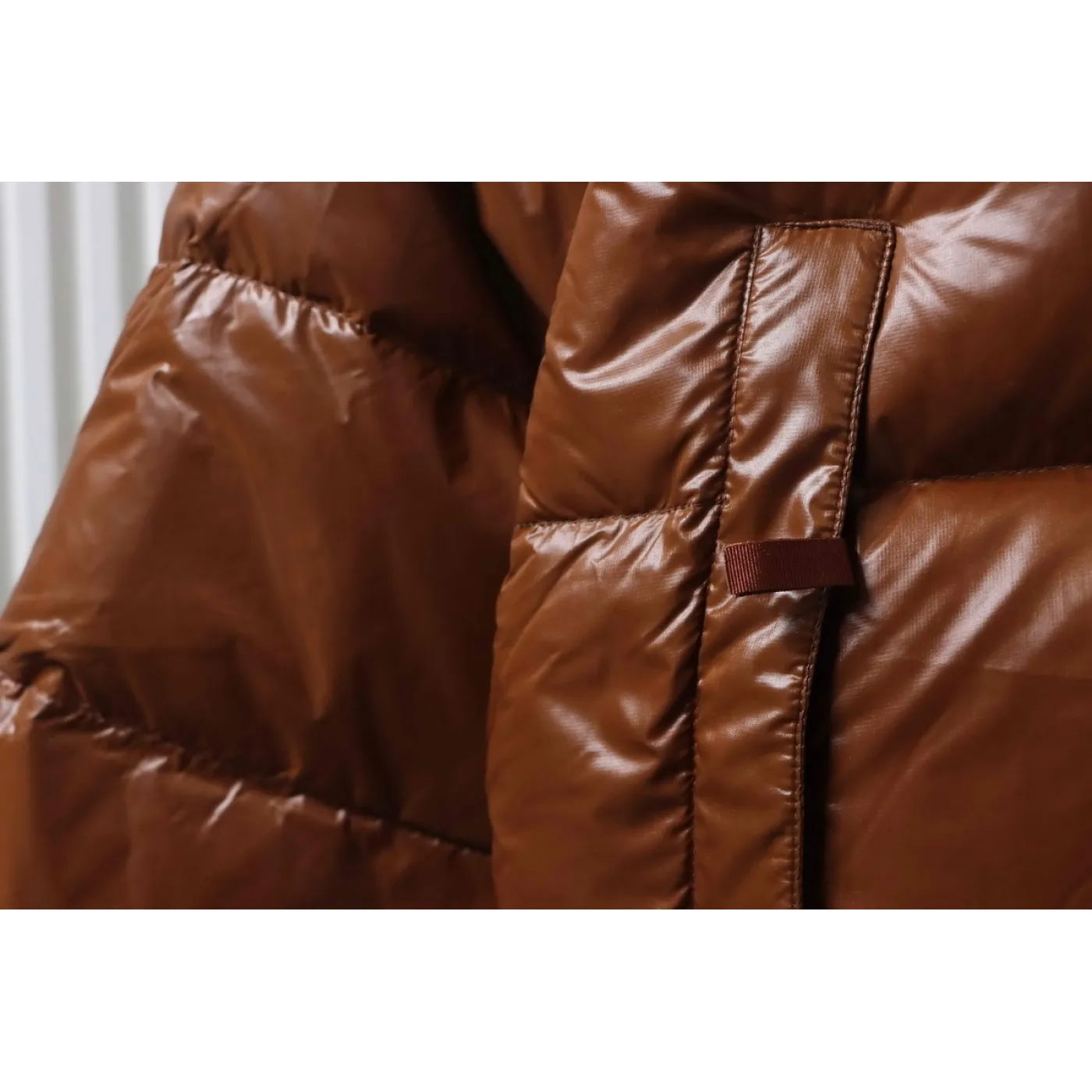The North Face Nuptse 700 Short Jacket Brown