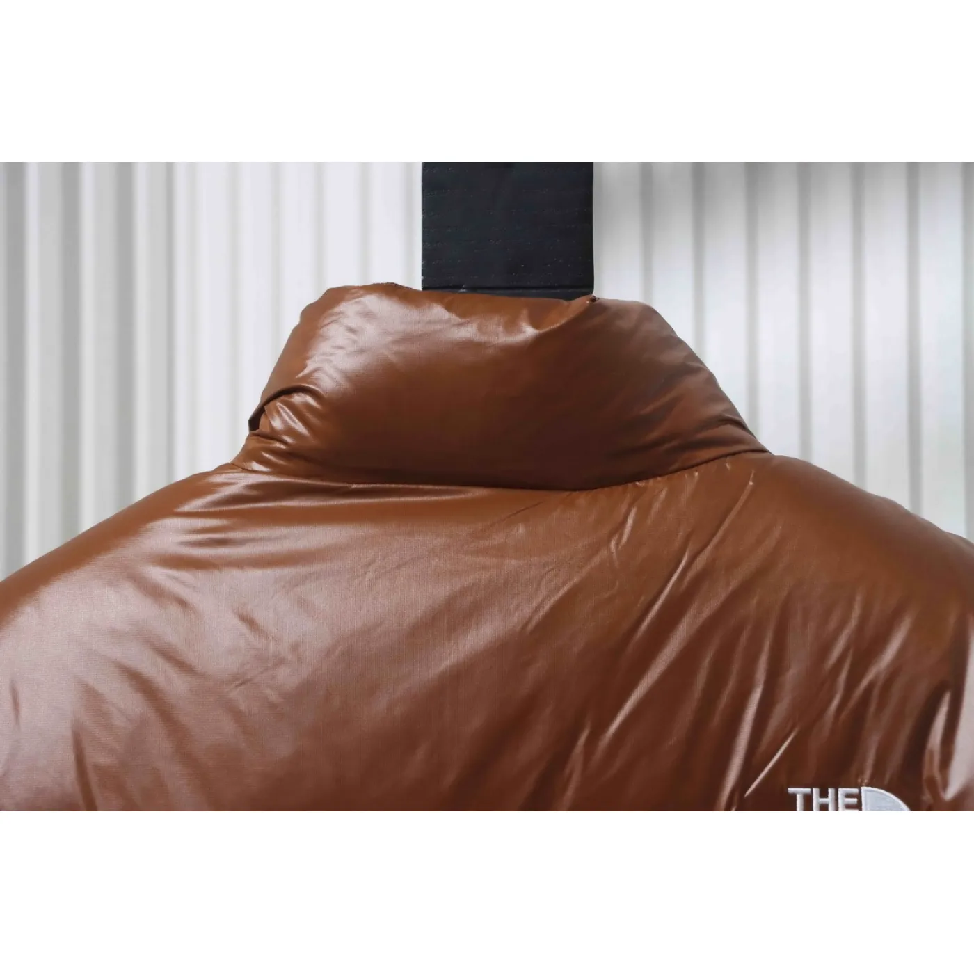 The North Face Nuptse 700 Short Jacket Brown