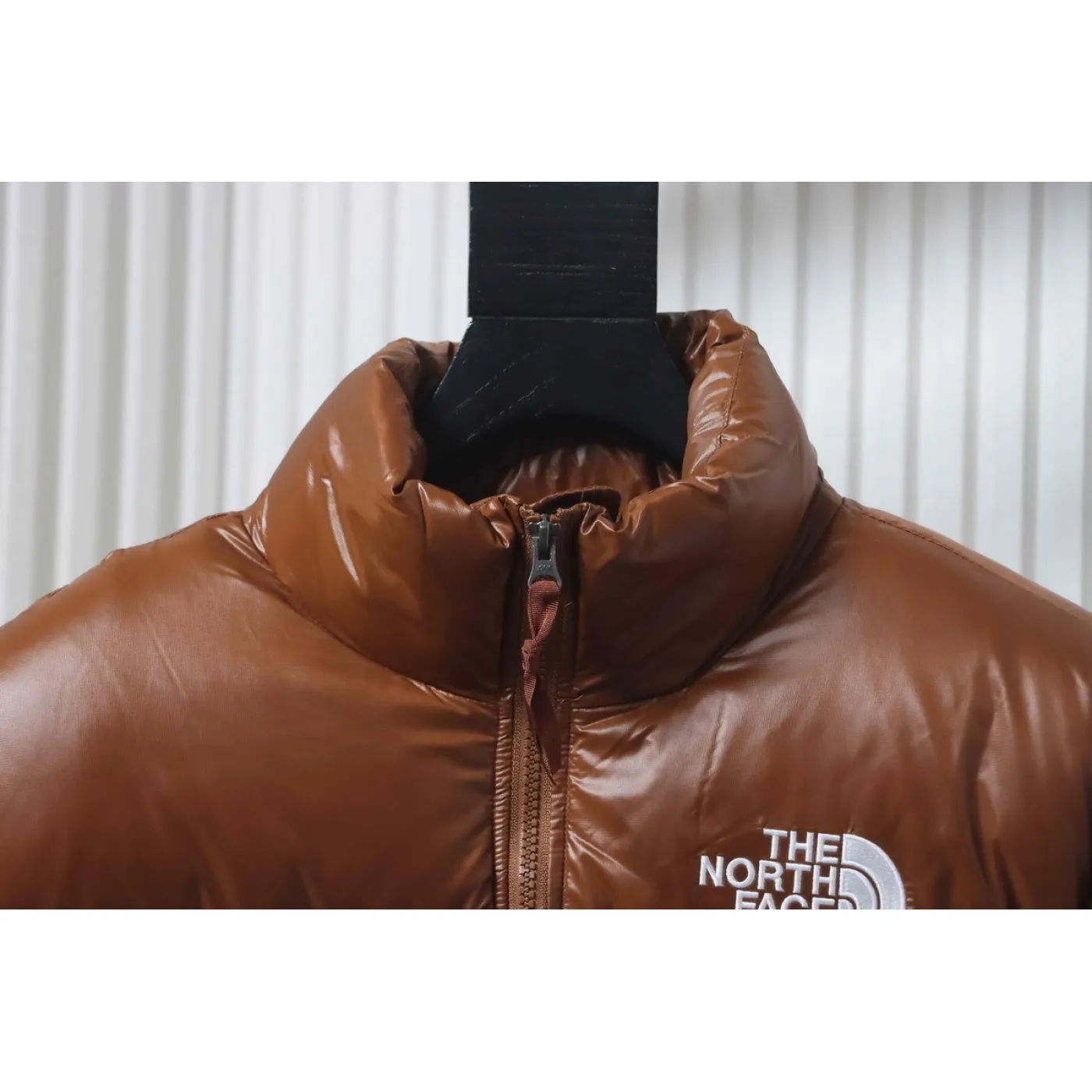 The North Face Nuptse 700 Short Jacket Brown