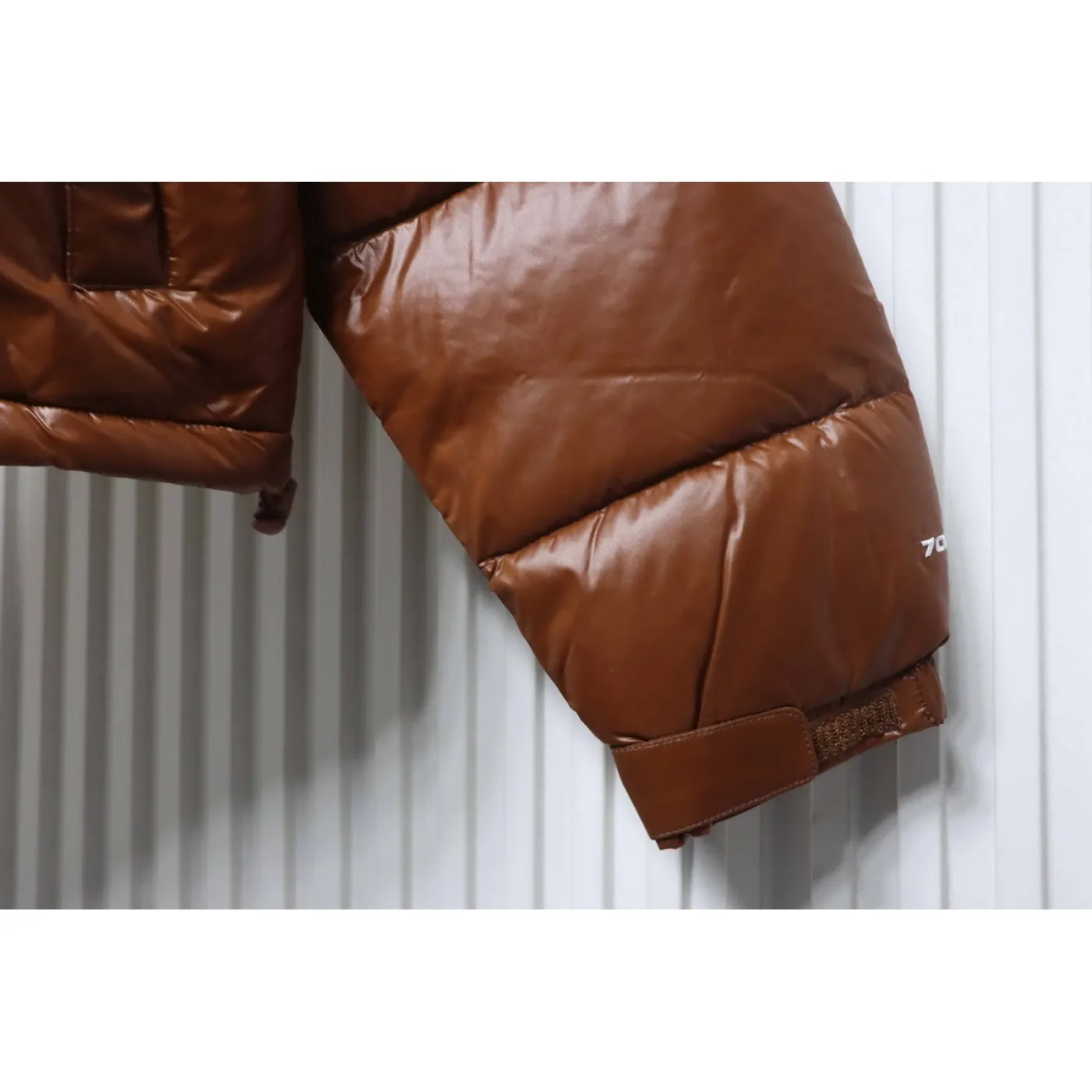 The North Face Nuptse 700 Short Jacket Brown