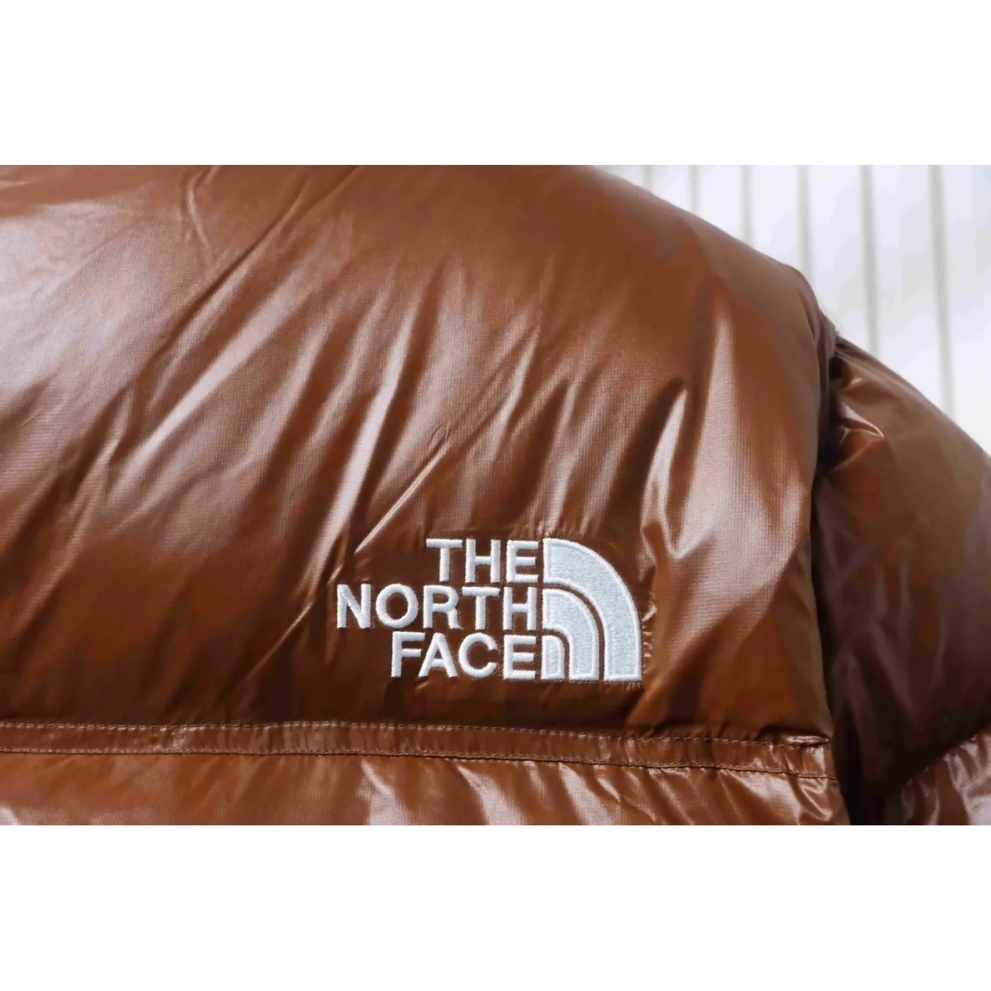The North Face Nuptse 700 Short Jacket Brown