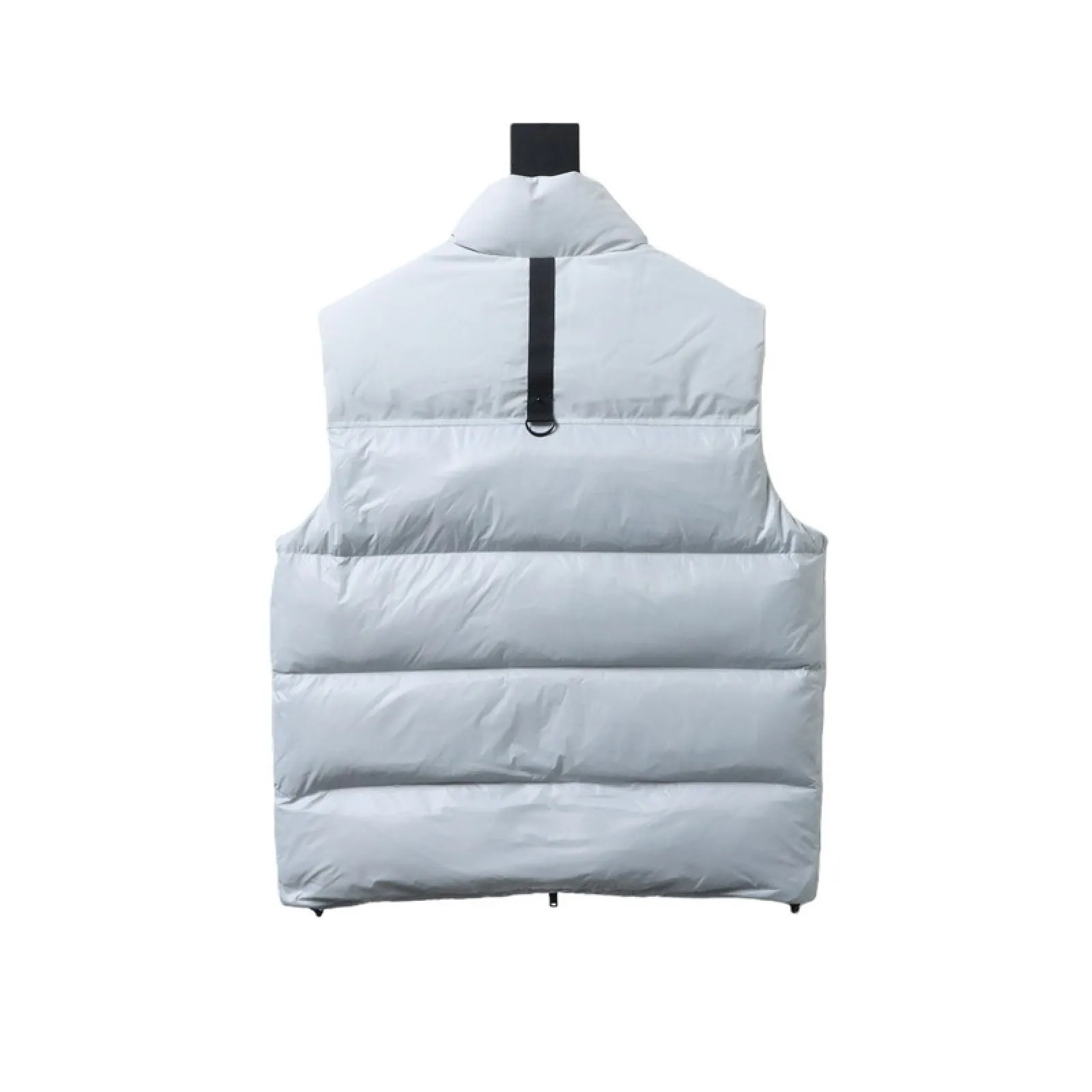 Moose Knuckles Glossy Down Vest Sleeveless Jacket White